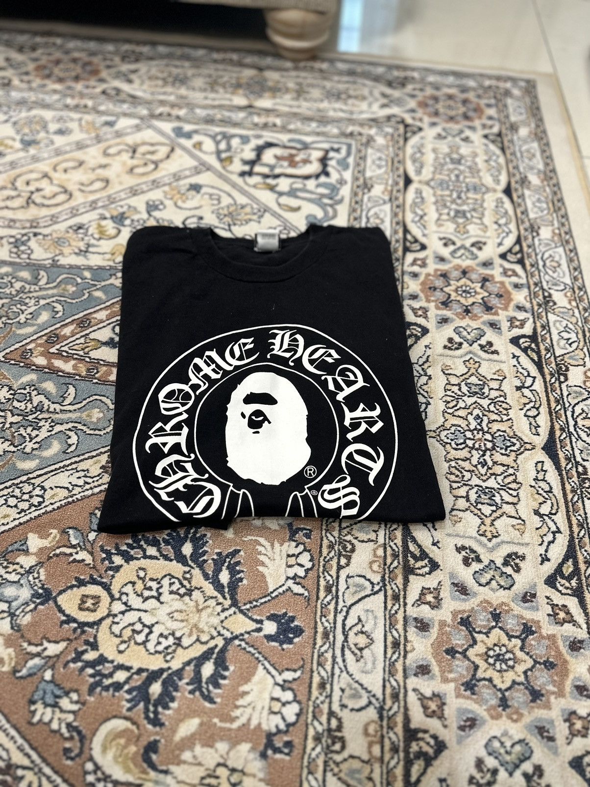 Bape x Chrome Hearts Tee