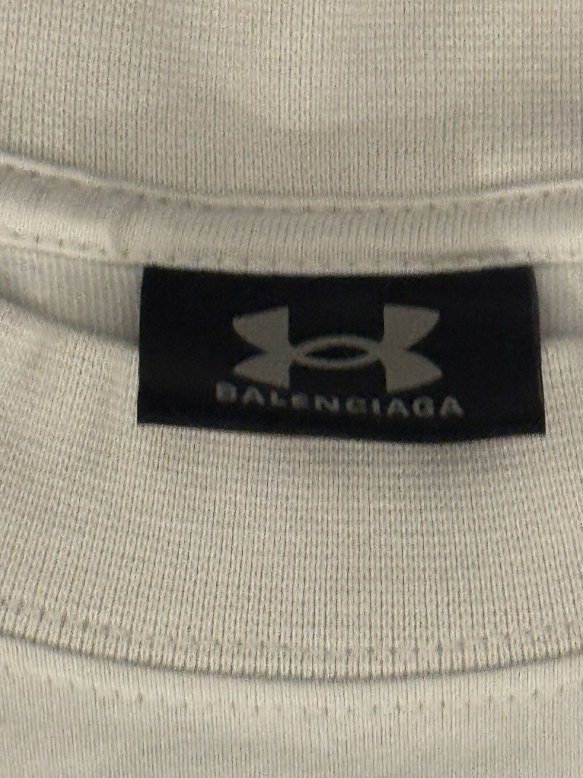 Balenciaga × Under Armour Balenciaga x Under Armour collab t shirt white Size US L / EU 52-54 / 3 - 3 Thumbnail