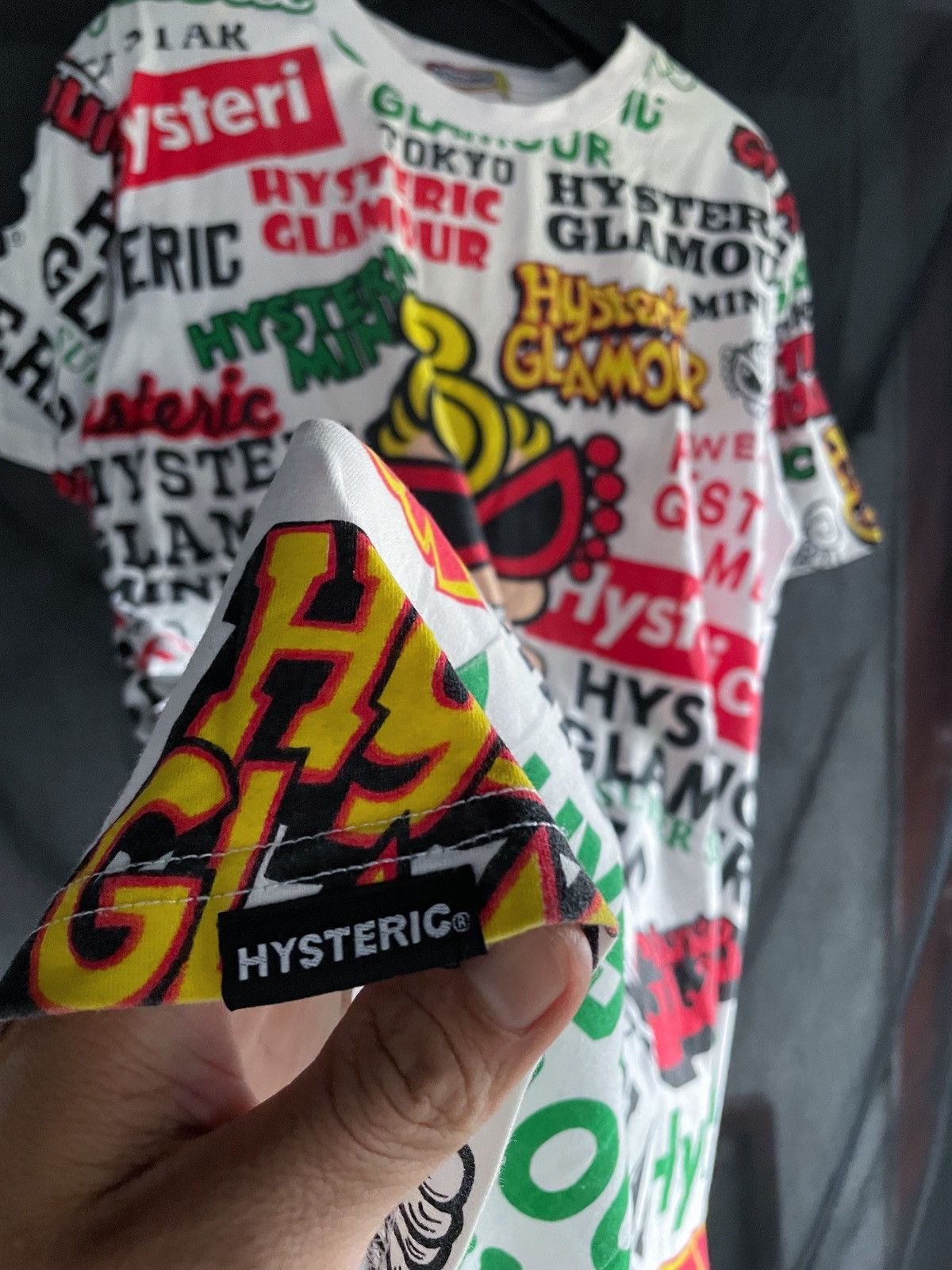 Hysteric Glamour HYSTERIC GLAMOUR MINI ALL OVER PRINTED TEE Size US XL / EU 56 / 4 - 6 Thumbnail
