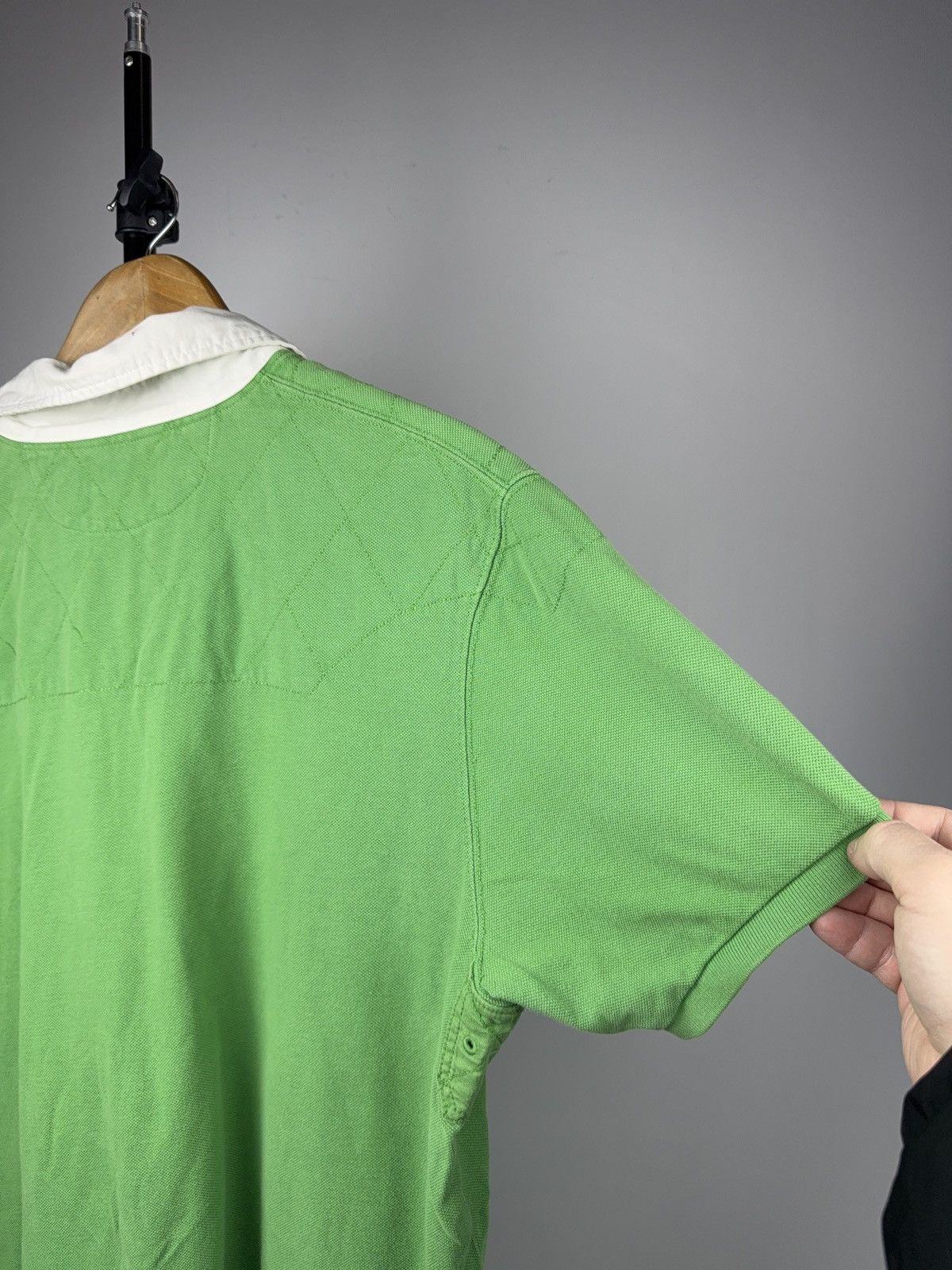 Polo Ralph Lauren 90s Retro Polo Ralph Lauren Big Pony Custom Fit Rugby Polo Size US XL / EU 56 / 4 - 18 Thumbnail