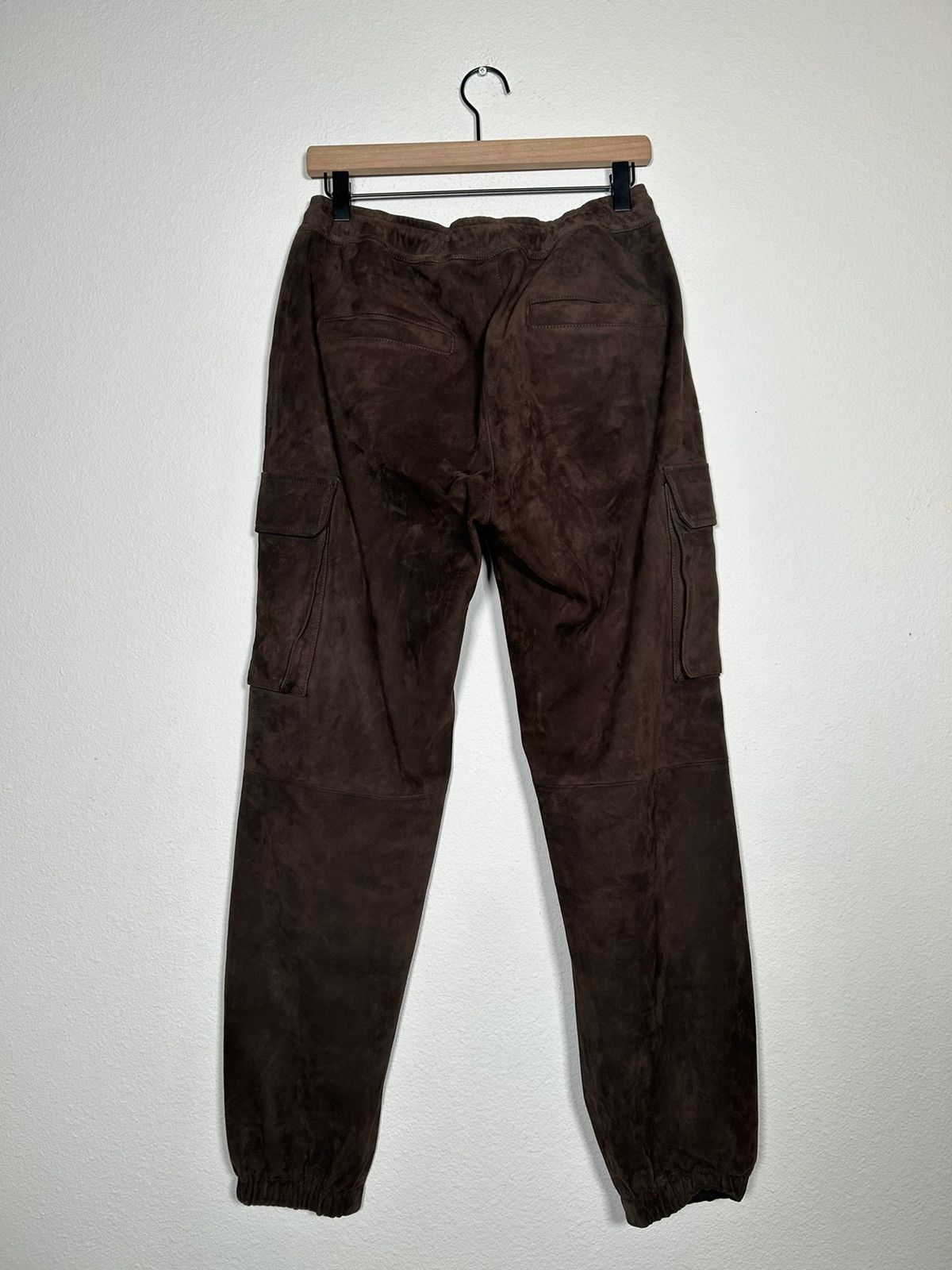 Frame MSRP: $995 Leather Suede Joggers Size US 30 / EU 46 - 6 Thumbnail