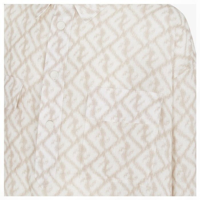Fendi o1loc1c0824 Shirt in Beige Size US M / EU 48-50 / 2 - 3 Thumbnail