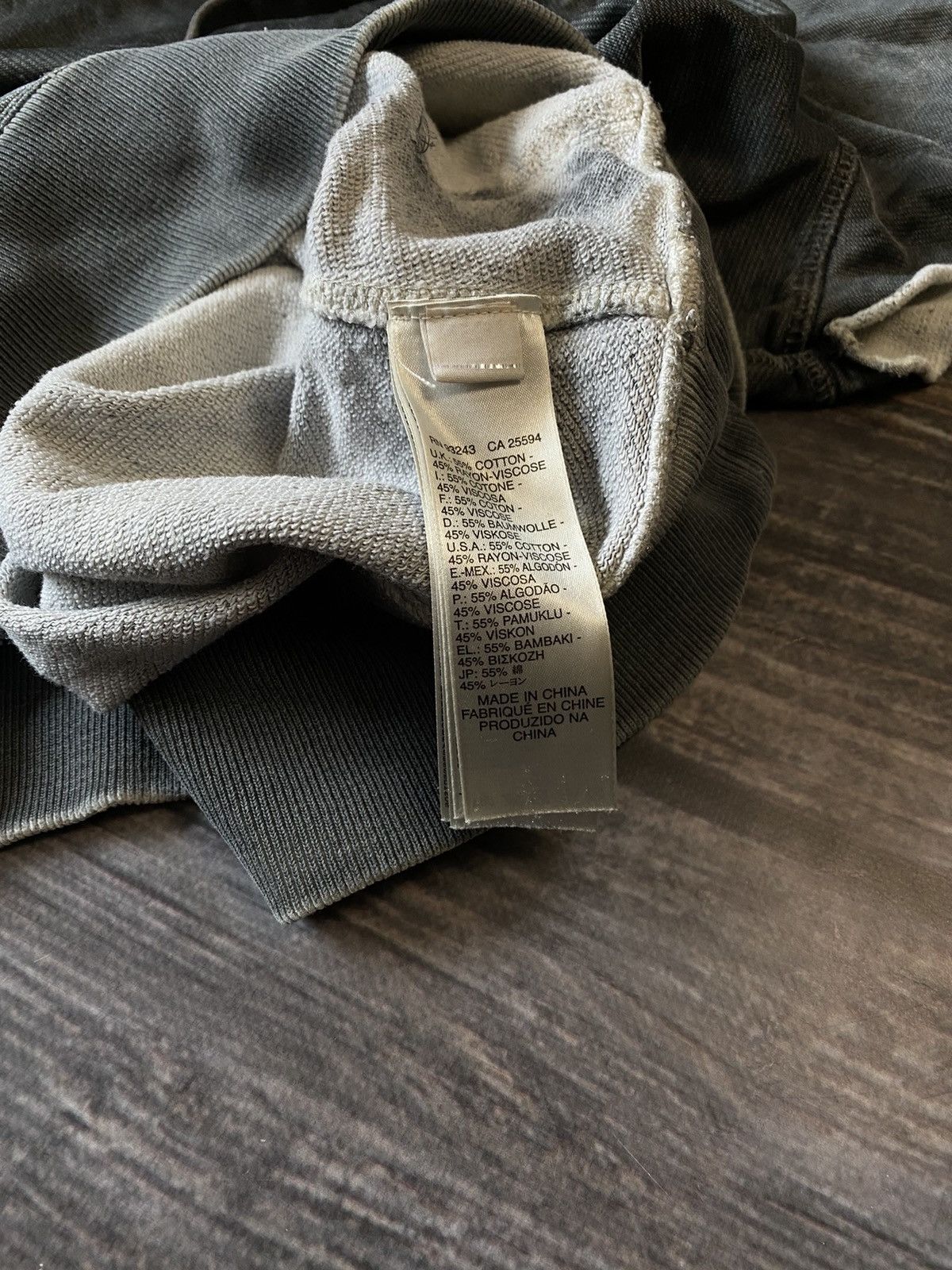 Diesel Diesel Avant Garde sweat vest chrome Size US M / EU 48-50 / 2 - 6 Thumbnail