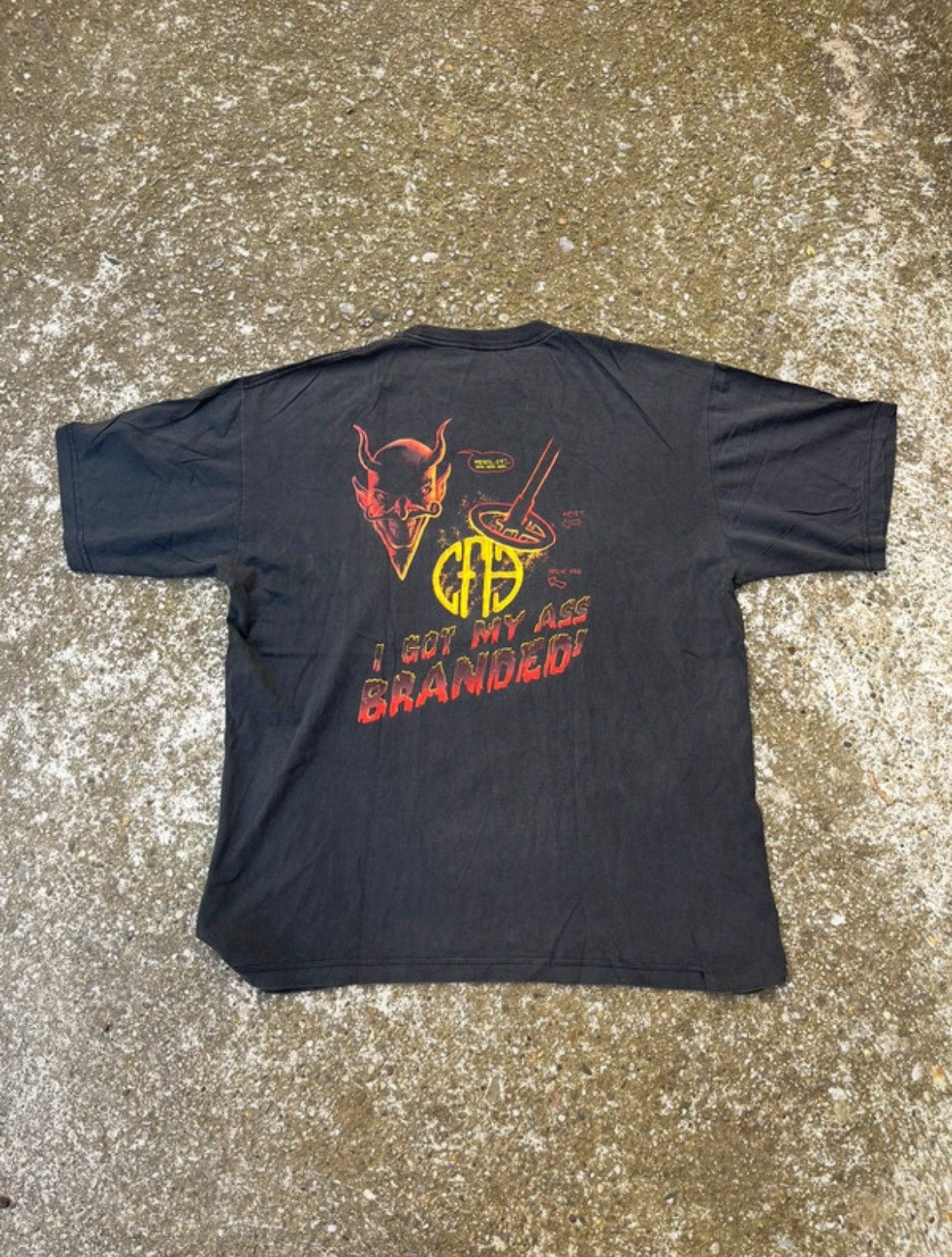 Band Tees × Vintage Vintage 90s Pantera Concert Got My Ass Branded Winterland Size US XL / EU 56 / 4 - 2 Thumbnail