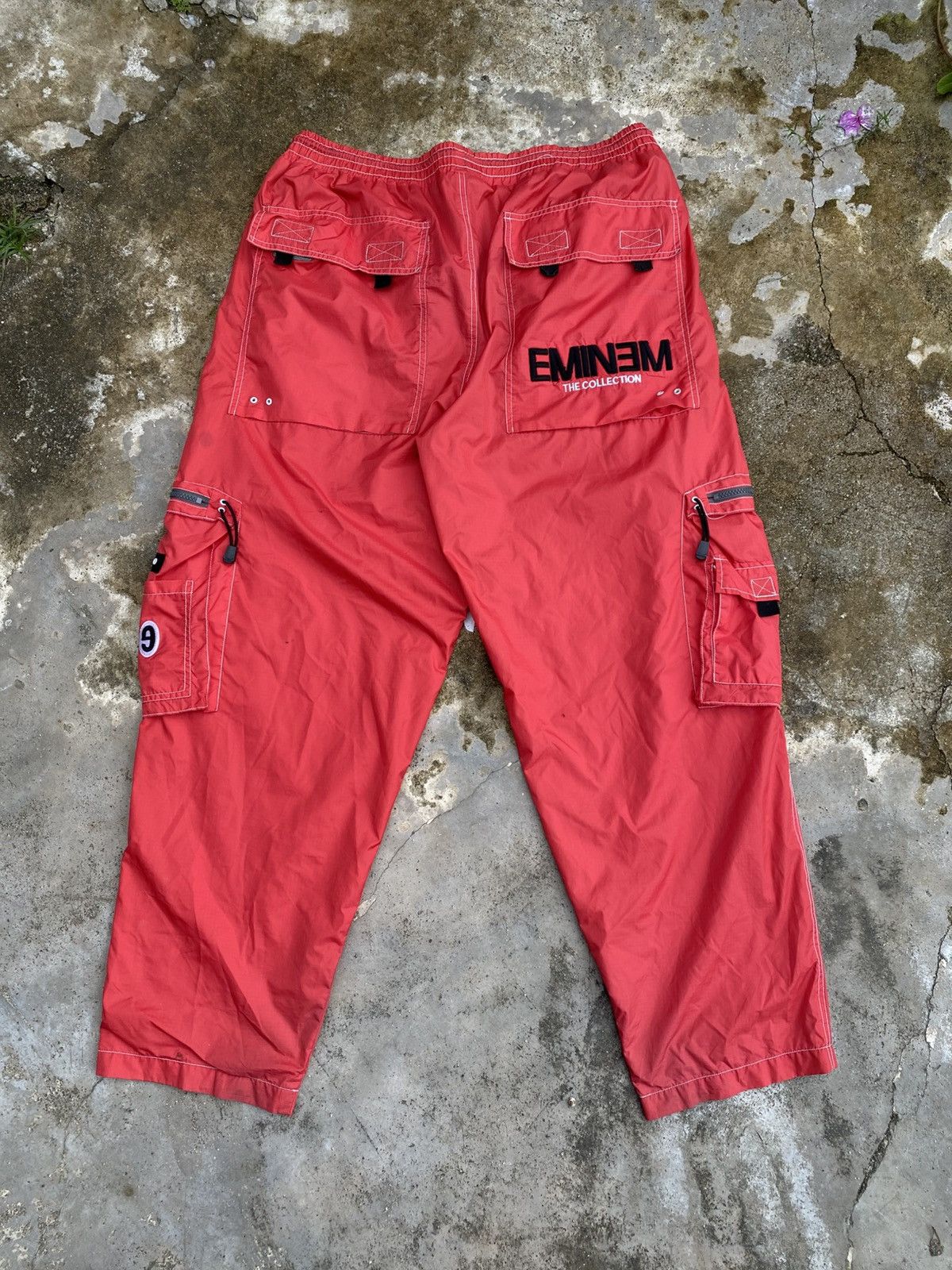 Eminem Eminem trackpants cargo pocket Y2k Hip hop style Size US 38 / EU 54 - 12 Thumbnail