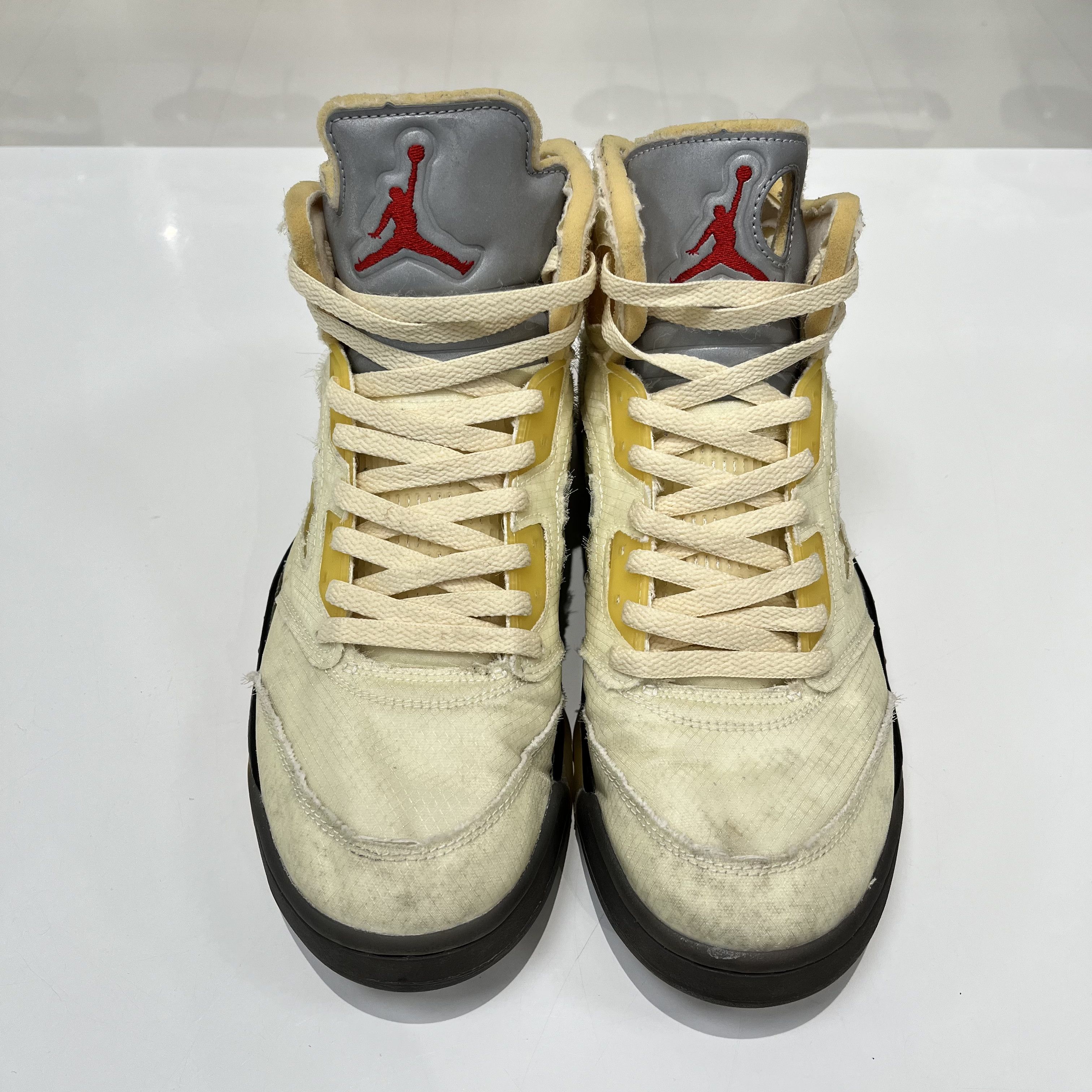 Nike × Off-White Air Jordan 5 Retro x Off-White Sail Size US 11 / EU 44 - 10 Thumbnail