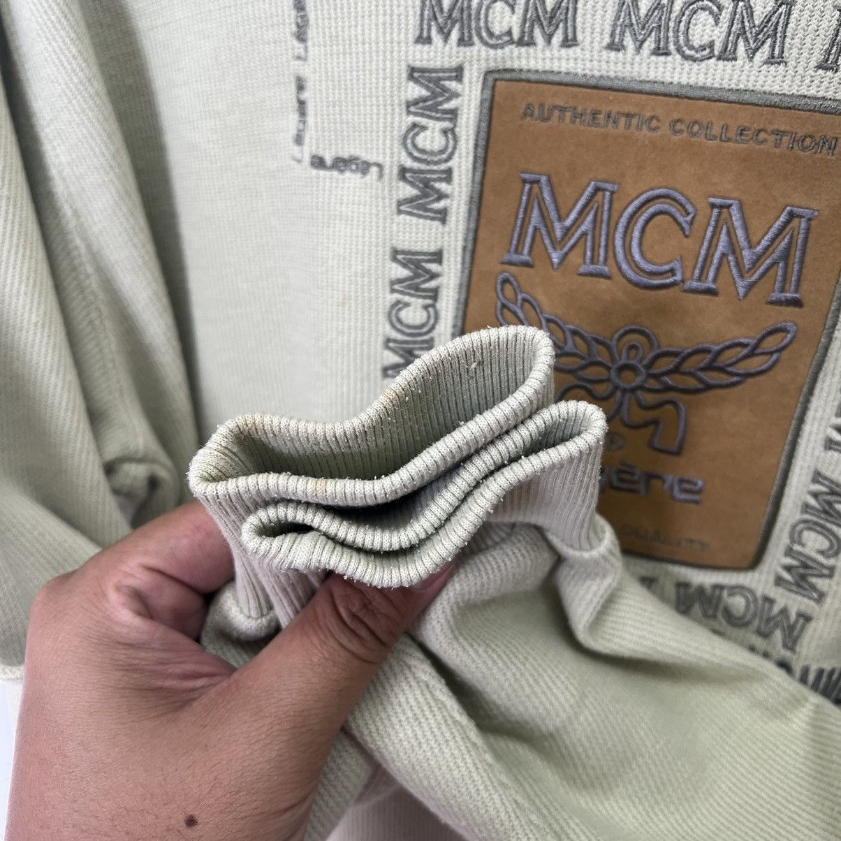 Designer × MCM × Vintage Vintage MCM Legare Homme Sweatshirt Size US M / EU 48-50 / 2 - 5 Thumbnail