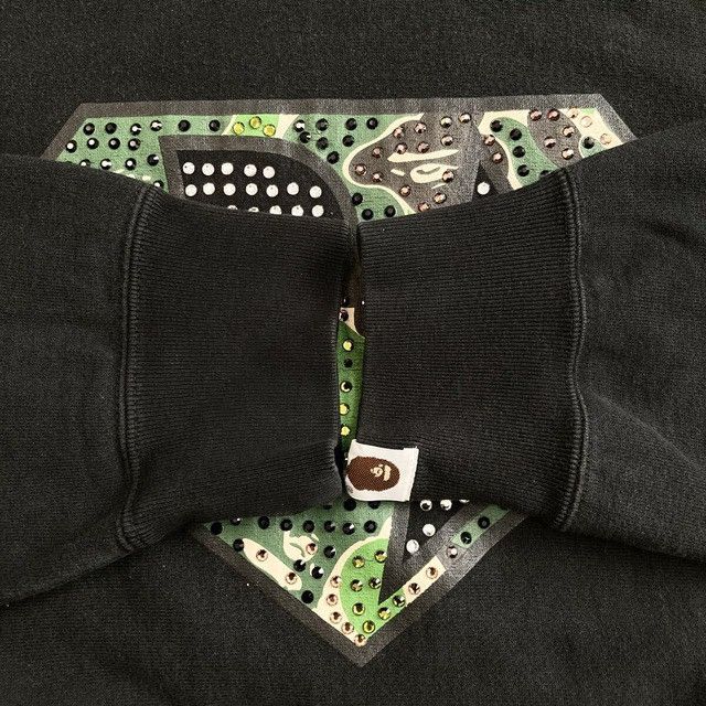 Bape × Swarovski Swarovski × BAPE CAMO Pullover Hoodie a bathing ape NIGO Size US M / EU 48-50 / 2 - 7 Thumbnail