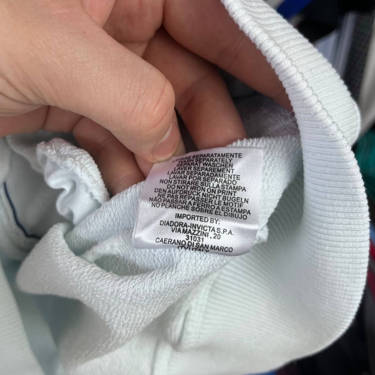 Diadora Diadora 'Olimpico' Italia Football Soccer Track Jacket Size US L / EU 52-54 / 3 - 15 Thumbnail