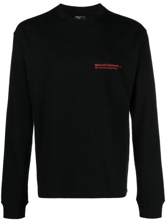 GR10K GR10K Men T-Shirts AW23GR4C3WABL BLACK Black Size US XL / EU 56 / 4 - 1 Thumbnail