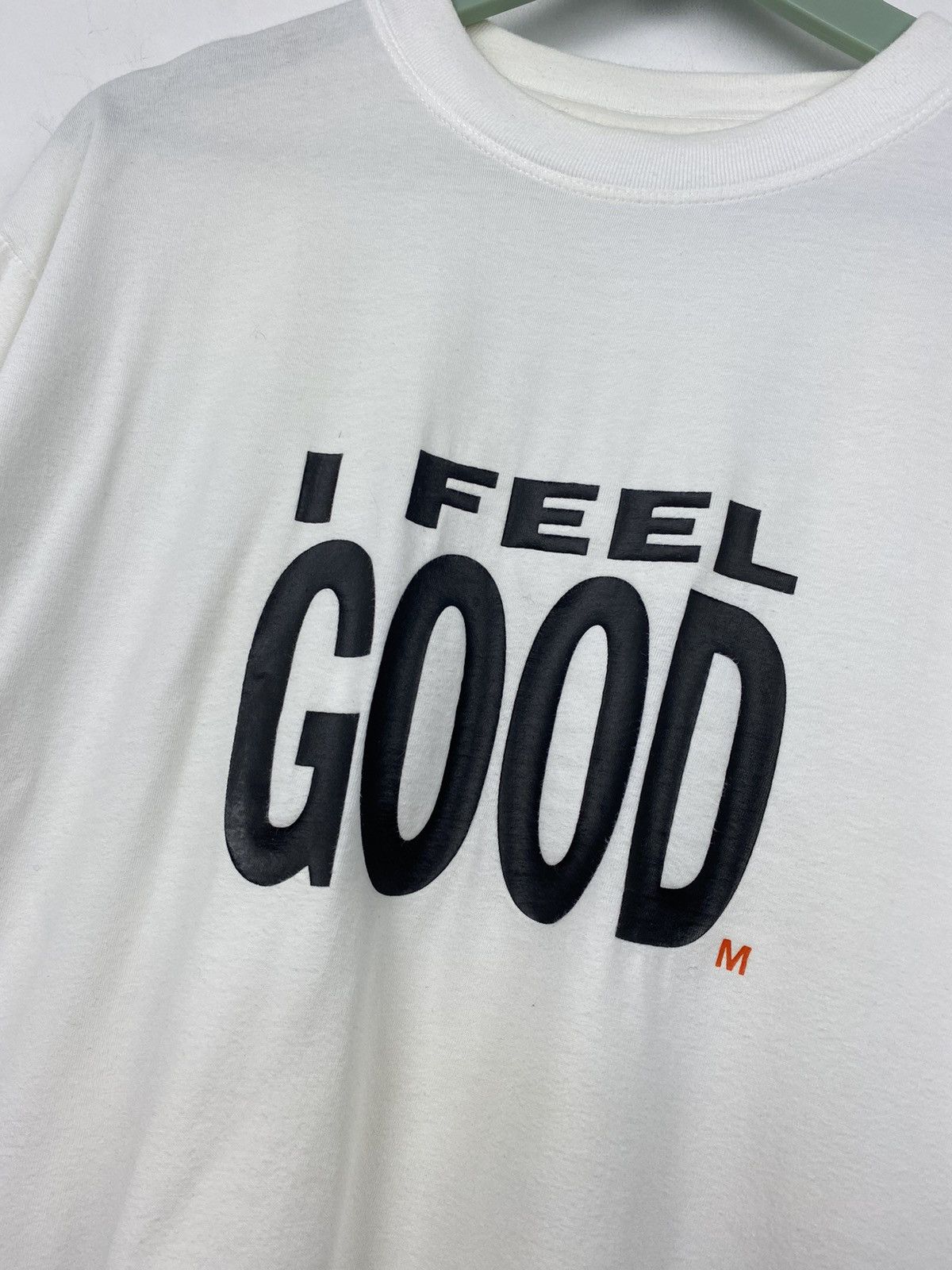 Vintage Vintage 90s I Feel Good T Shirt Tee Y2K Porn Star Size US L / EU 52-54 / 3 - 2 Thumbnail