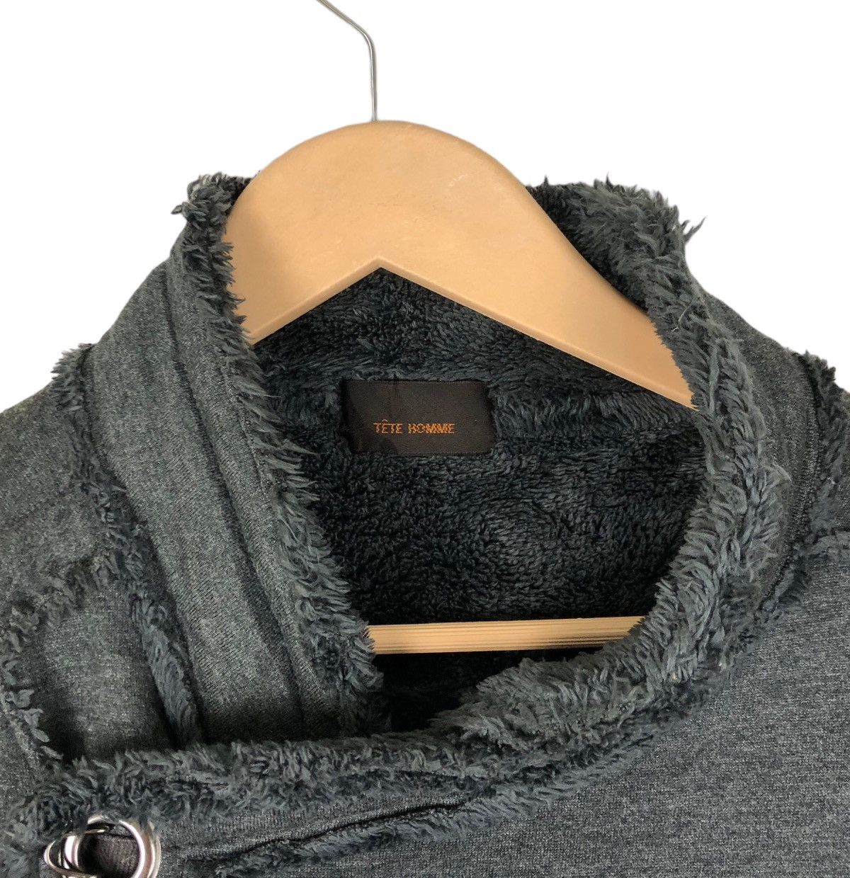 Issey Miyake Tete Homme Velvet Fleece Jacket Size US S / EU 44-46 / 1 - 11 Thumbnail