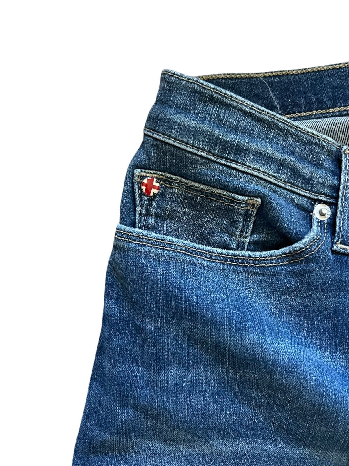 Hudson Hudson Natalie Midrise Super Skinny Ankle Denim Jeans | 29 Size 29" - 3 Thumbnail