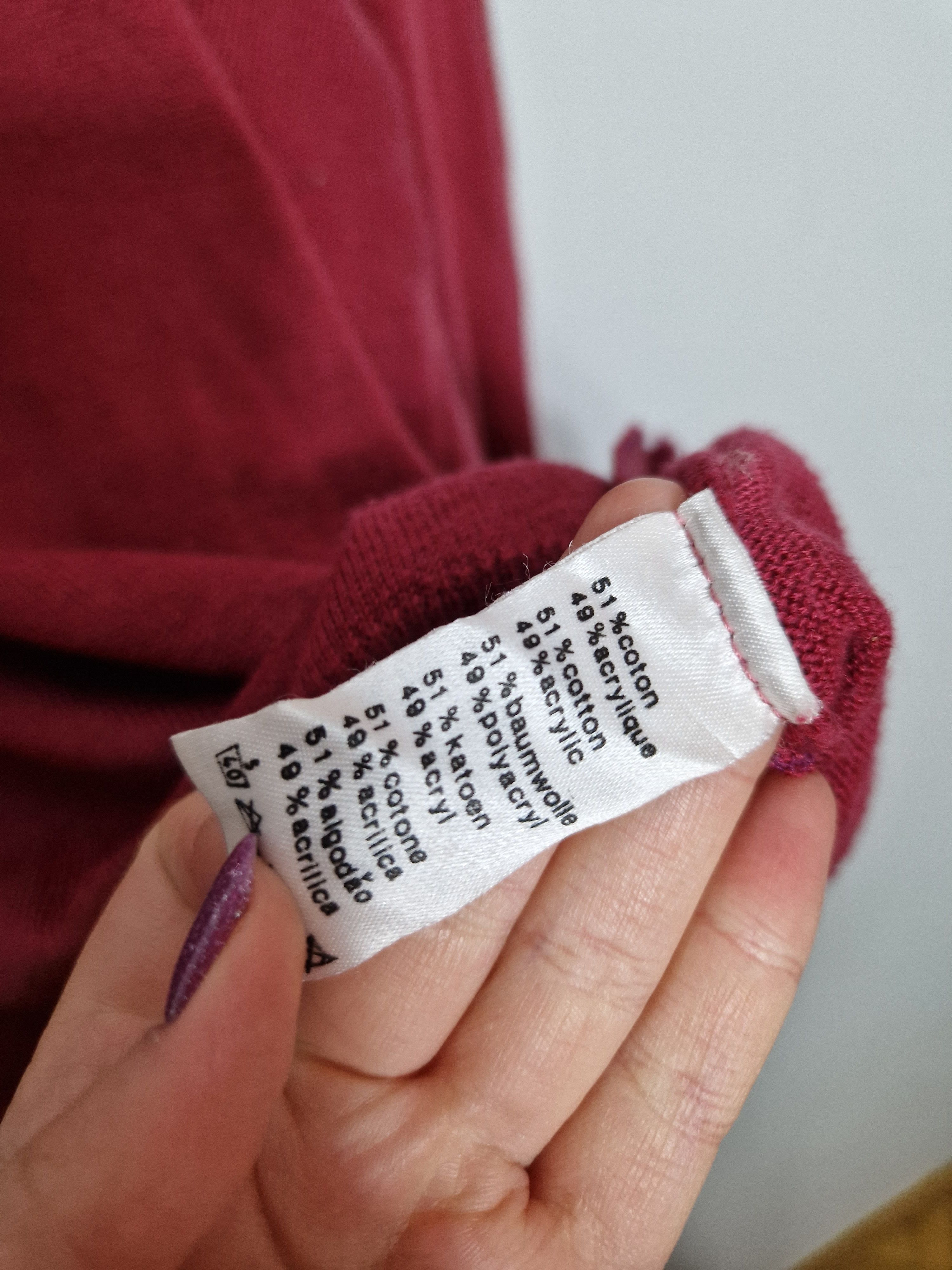Lacoste × Vintage Lacoste vintage sweater Size US XL / EU 56 / 4 - 6 Thumbnail