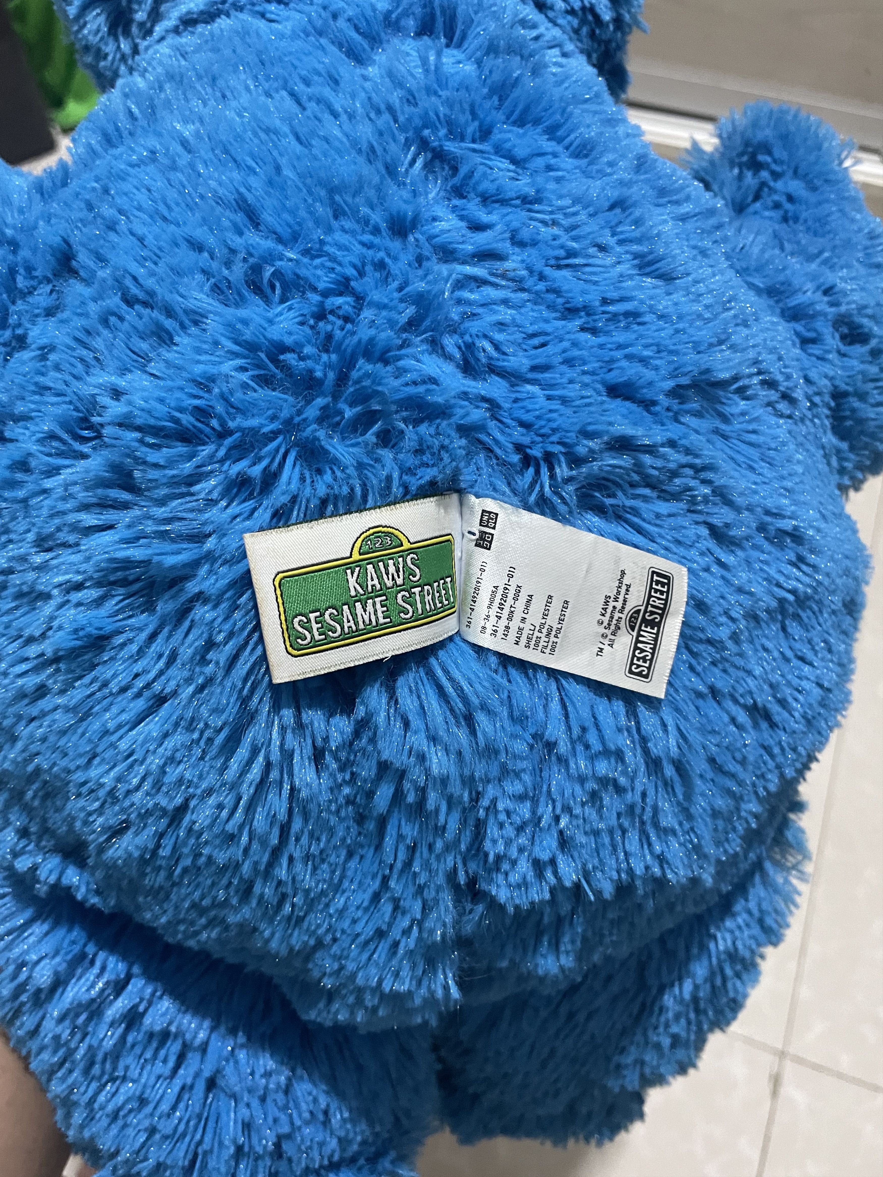 Kaws × Uniqlo Kaws x Uniqlo x Sesame street cookie monster plush Size ONE SIZE - 3 Thumbnail