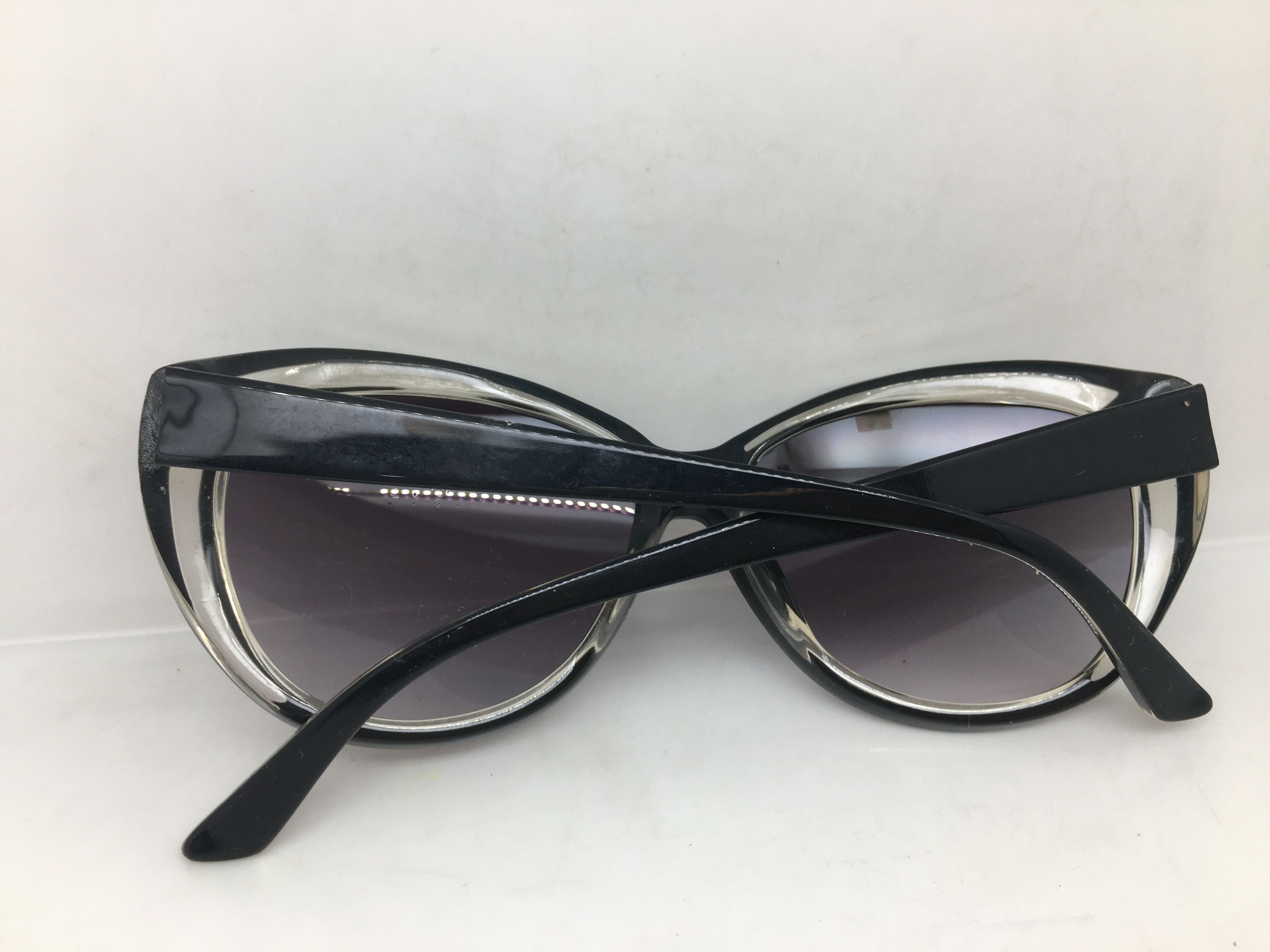 Other Handmade Clear Acetate Cat Eye Sunglasses Diva Size ONE SIZE - 8 Thumbnail
