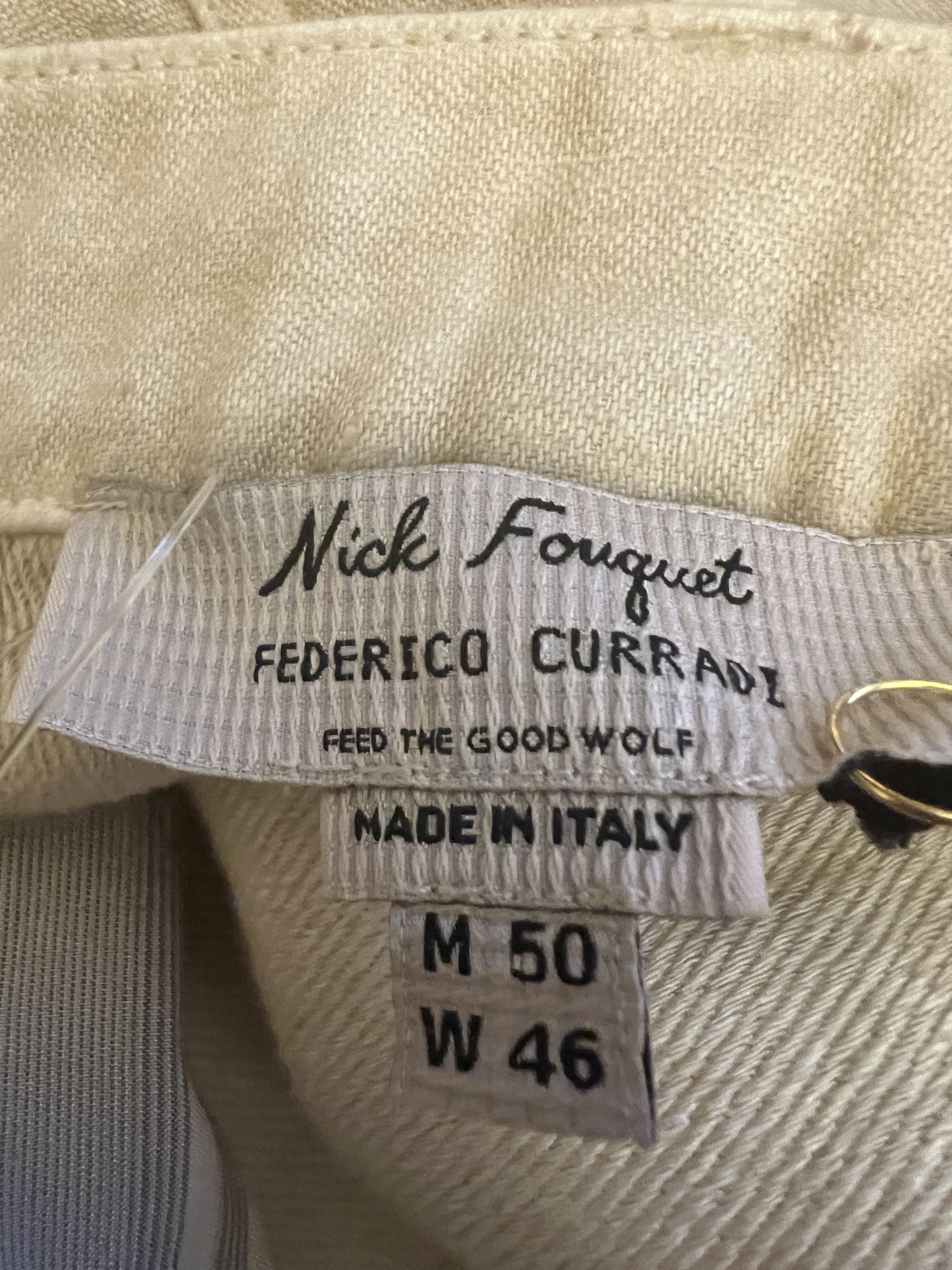 Federico Curradi Bermuda Linen Degradè Size US 34 / EU 50 - 8 Thumbnail