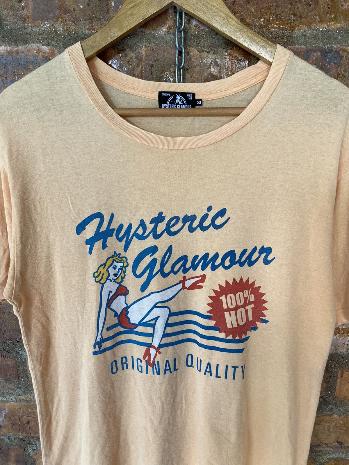 Hysteric Glamour Hysteric Glamour 100% pinup tee Size US M / EU 48-50 / 2 - 3 Thumbnail
