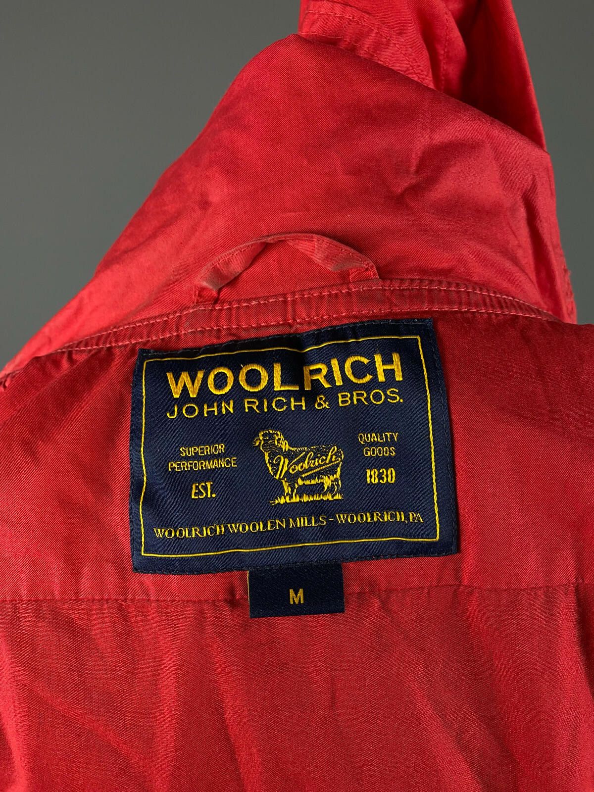 Woolrich Woolen Mills Woolrich Red Button Down Hooded Parka Coat Jacket Size M Size M / US 6-8 / IT 42-44 - 9 Thumbnail