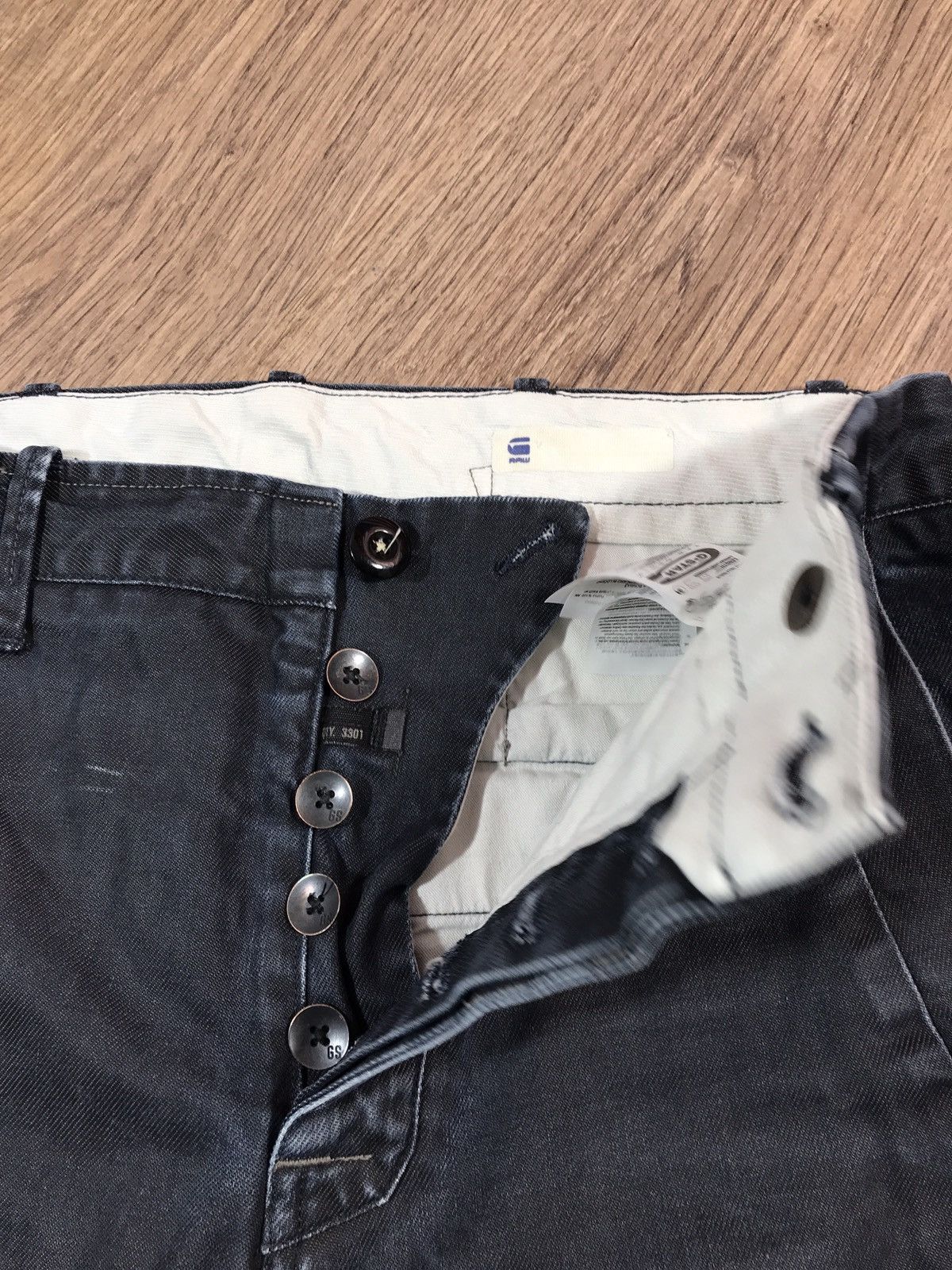G-Star × Vintage Vintage G Star Raw Denim Pants Jeans Size US 32 / EU 48 - 6 Thumbnail