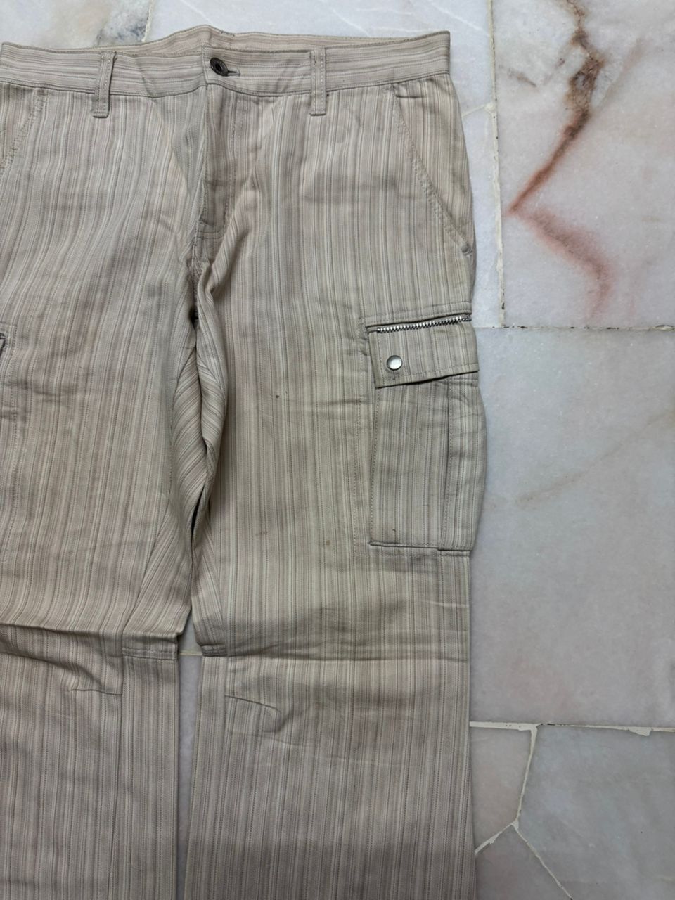Tornado Mart 💥Flared💥Insane 90s Style SemanticDesign Plaid Dirty Bootcut Size US 30 / EU 46 - 5 Thumbnail