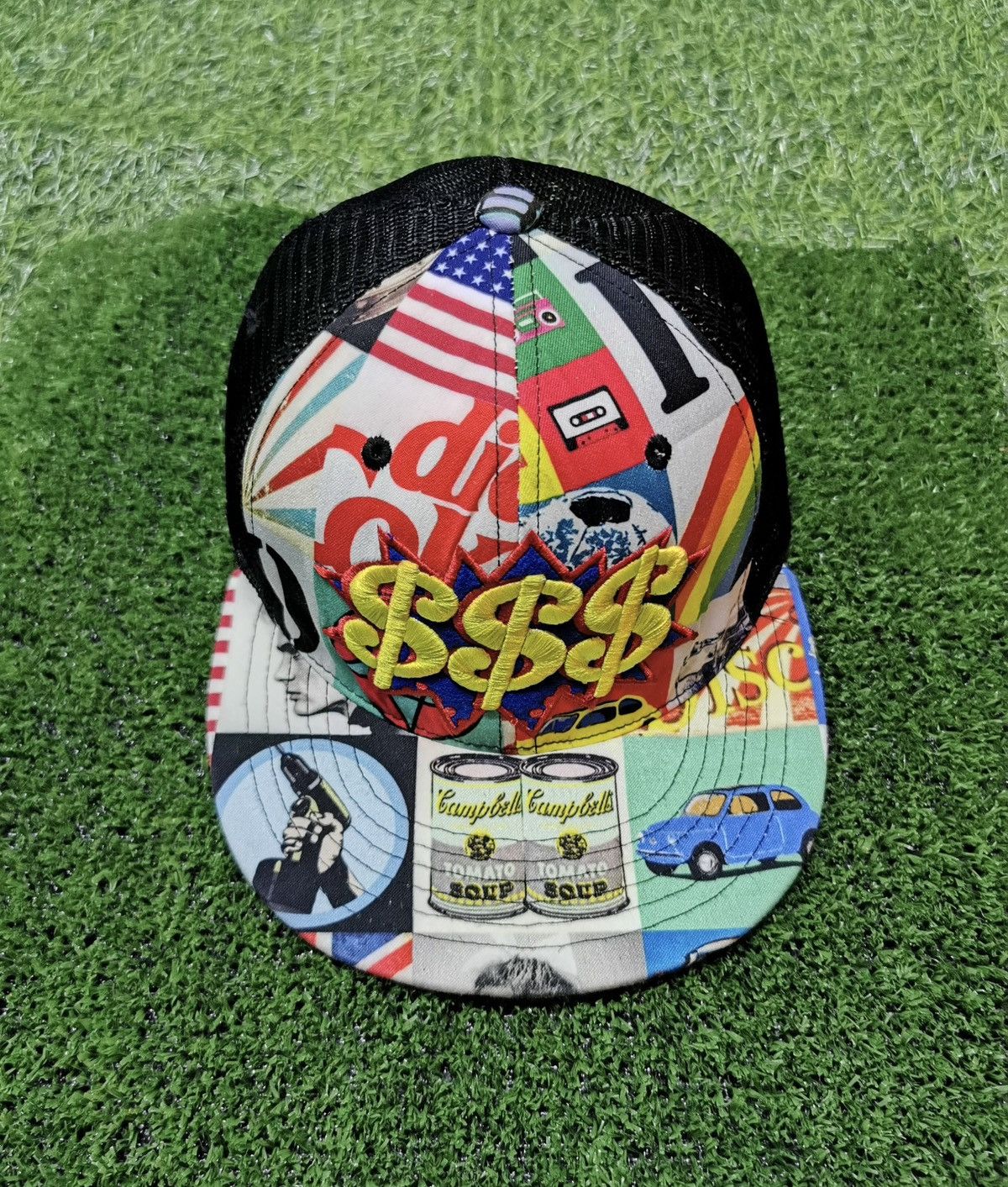 Hat Snapback Trucker Andy Warhol X Campbell Soup X Cube