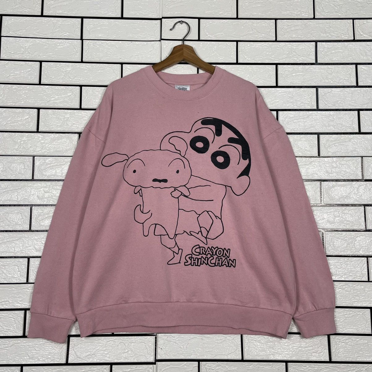 Japanese Brand Crayon Shin Chan Crewneck Sweatshirt Size US L / EU 52-54 / 3 - 1 Thumbnail