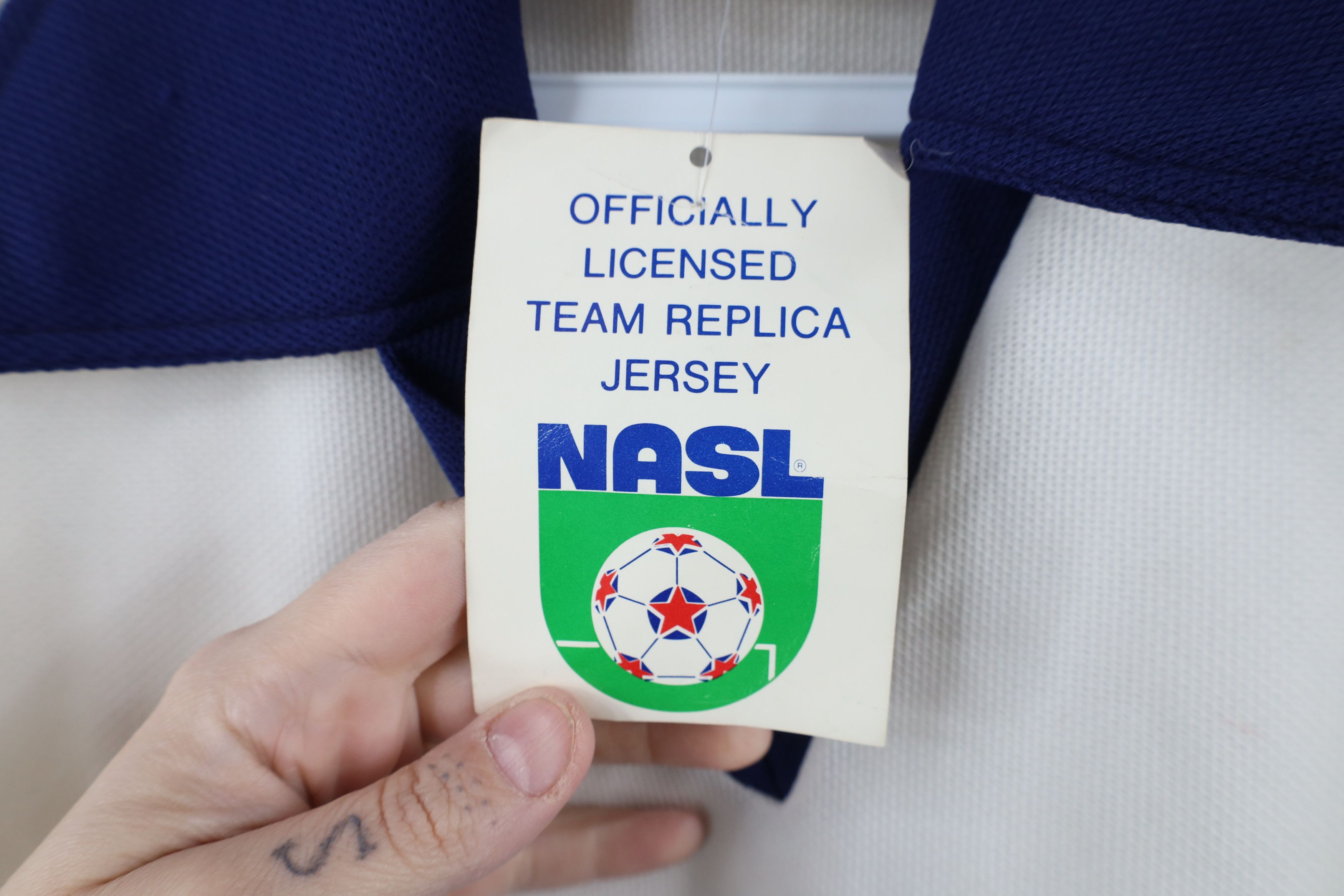 Vintage Deadstock Vintage 70s California Soccer Jersey White USA Size US S / EU 44-46 / 1 - 11 Thumbnail