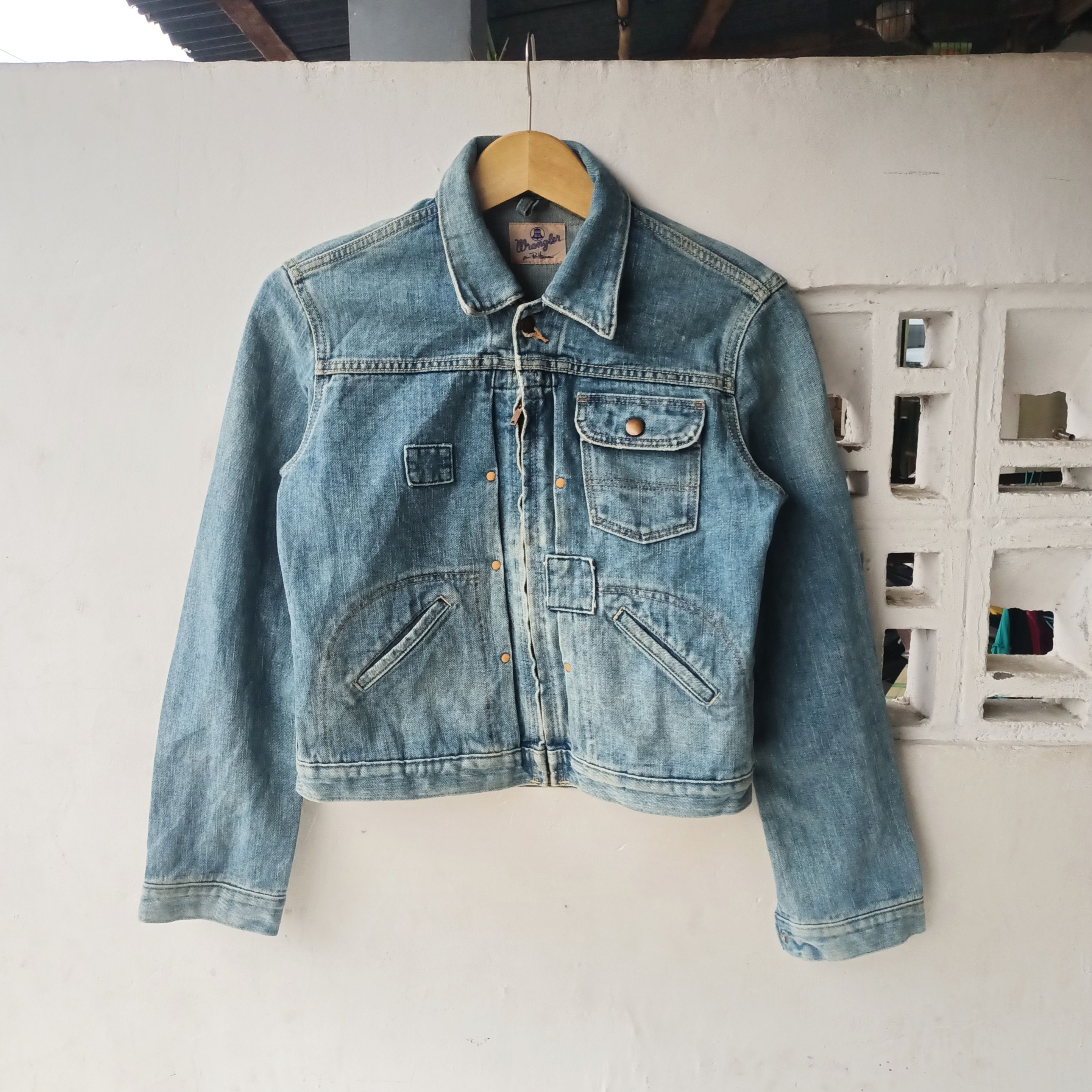 Very Rare Rare 50s Wrangler Blue bell Ron herman patch jacket 