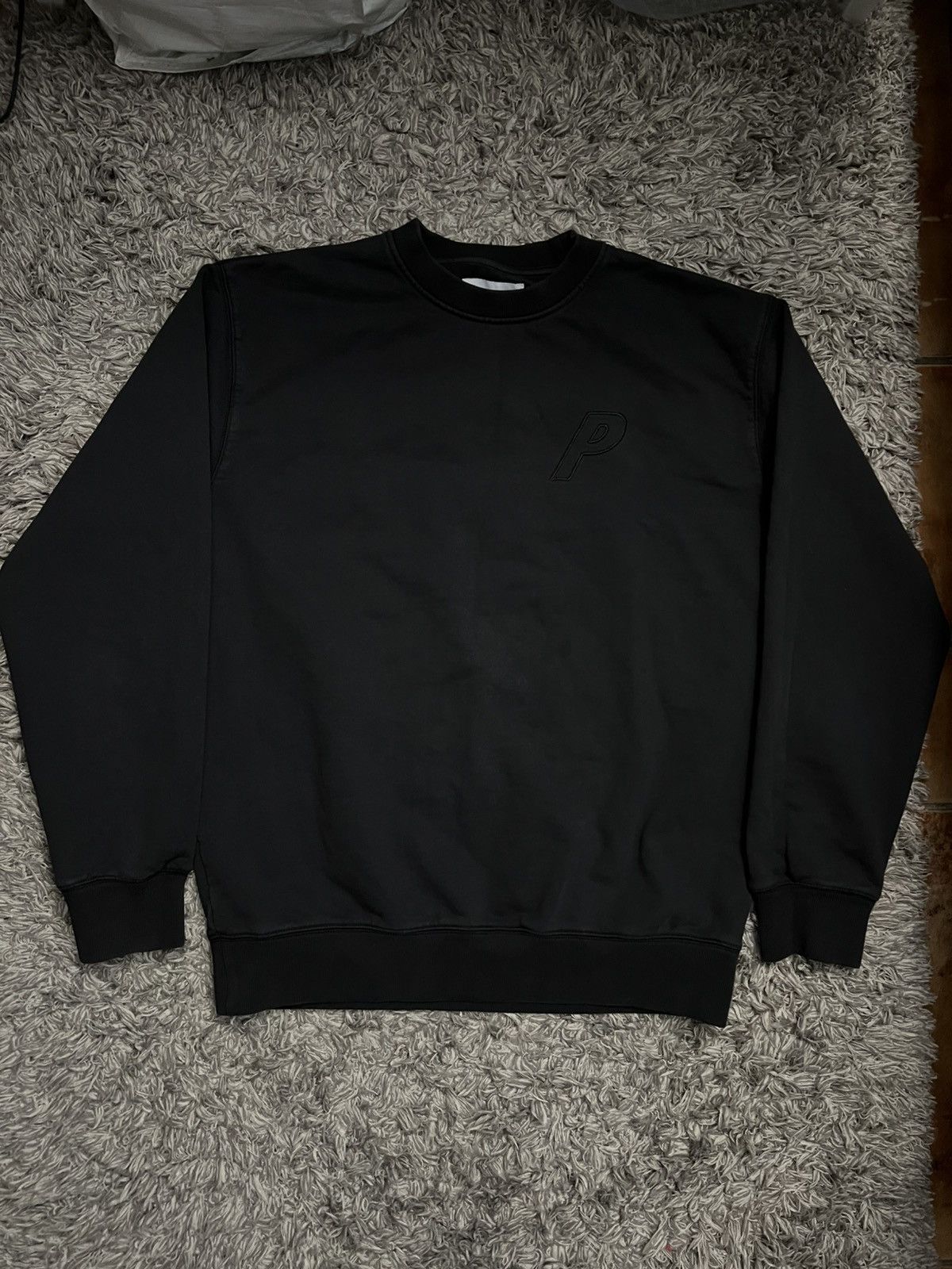 Palace Palace Tri Stitch Crewneck - black Size US M / EU 48-50 / 2 - 2 Thumbnail