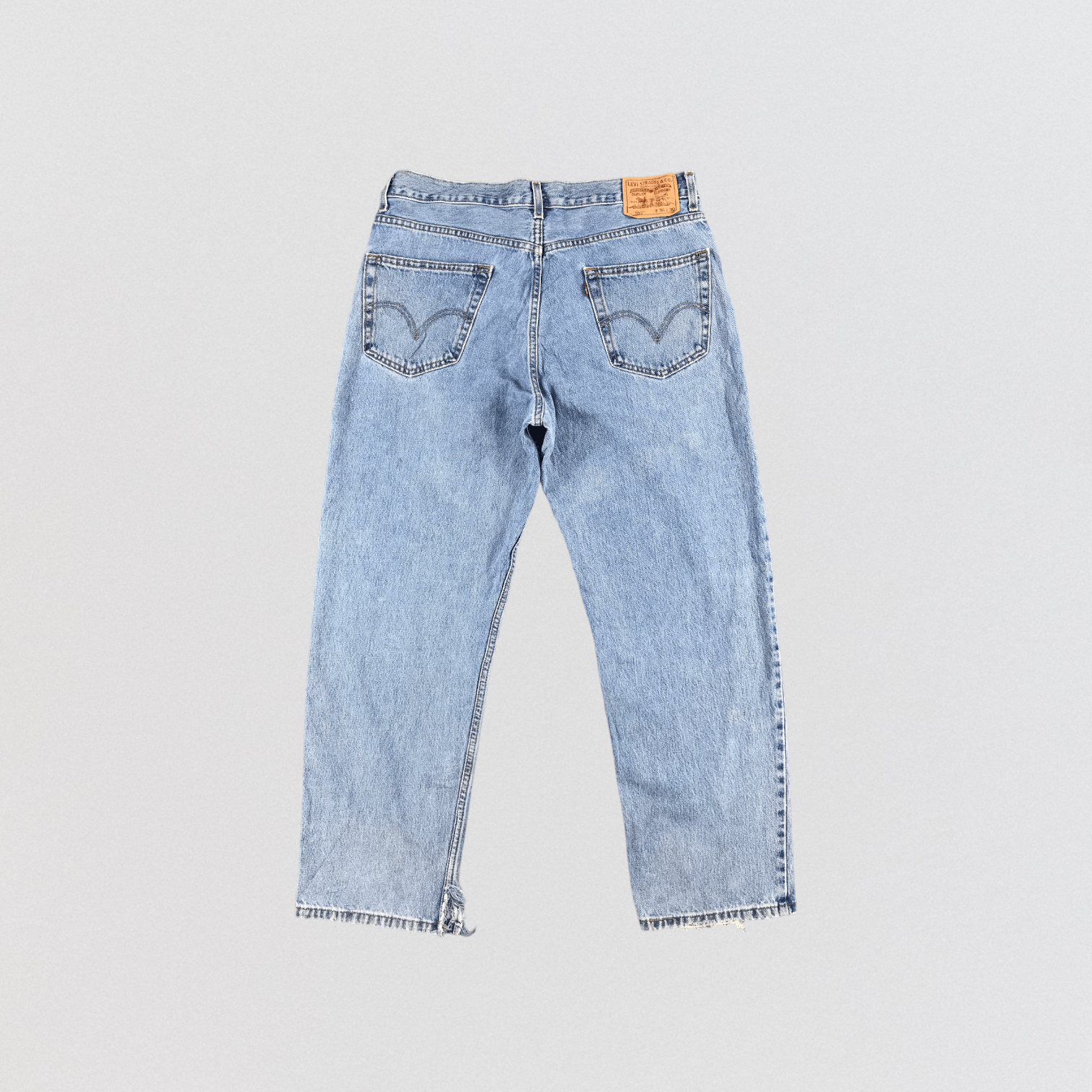 Levi's × Vintage Vintage Blue Wash Levis 550 Jeans-JM1959 Size US 37 - 2 Thumbnail