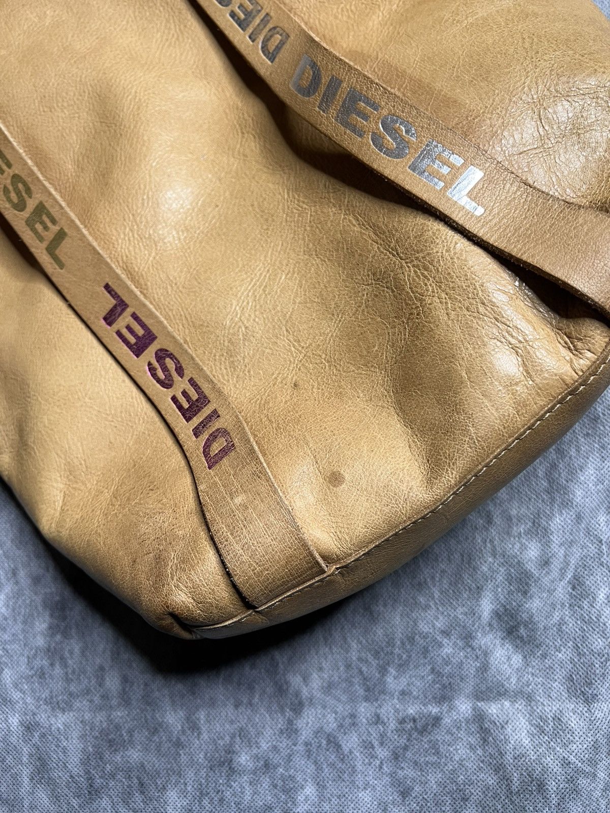Diesel Vintage Y2K Diesel Leather Bag Size ONE SIZE - 3 Thumbnail