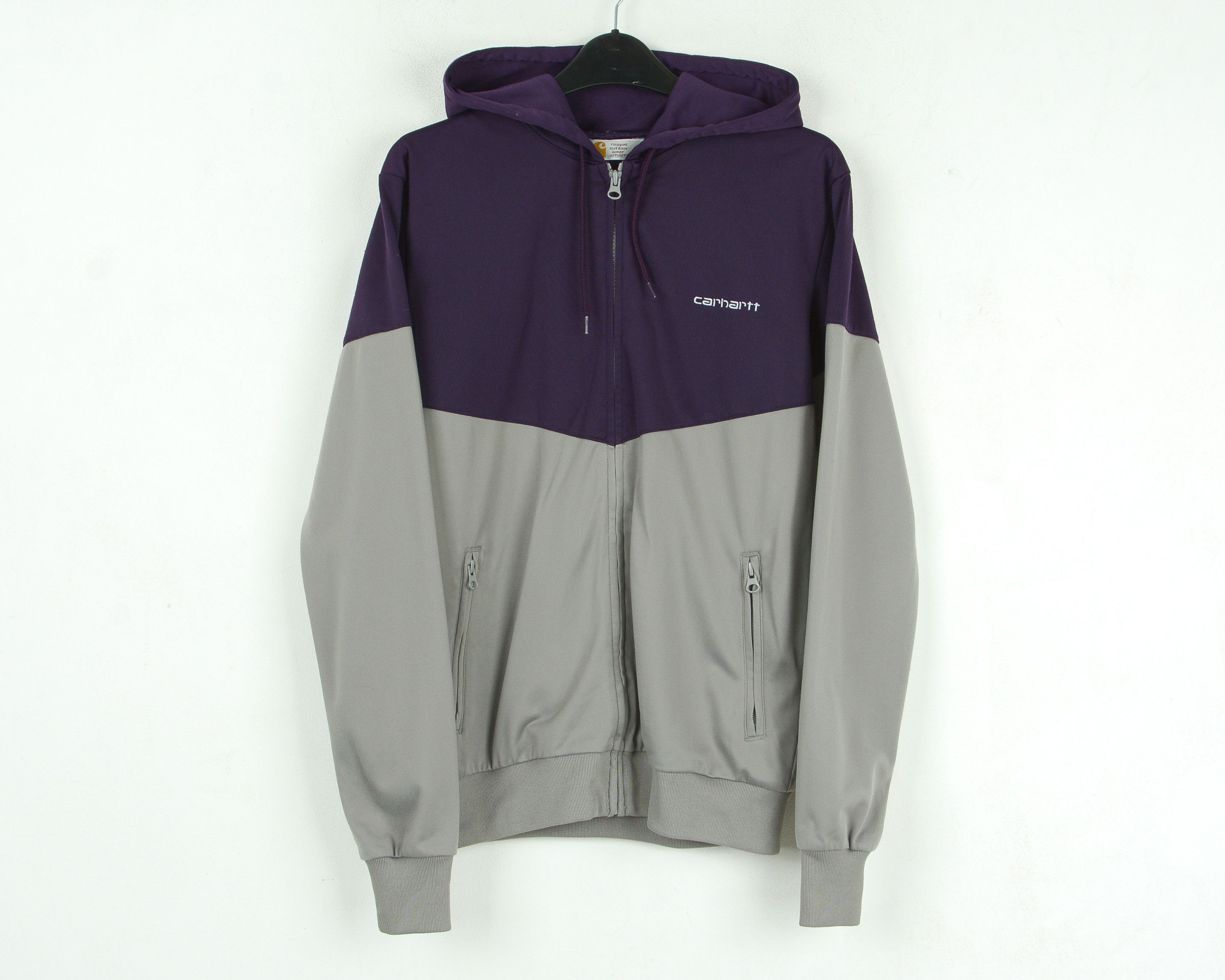 Carhartt Goal Jacket XS Jumper Sweatshirt Hooded Zip Casual Tracksuit Size US XS / EU 42 / 0 - 1 Thumbnail