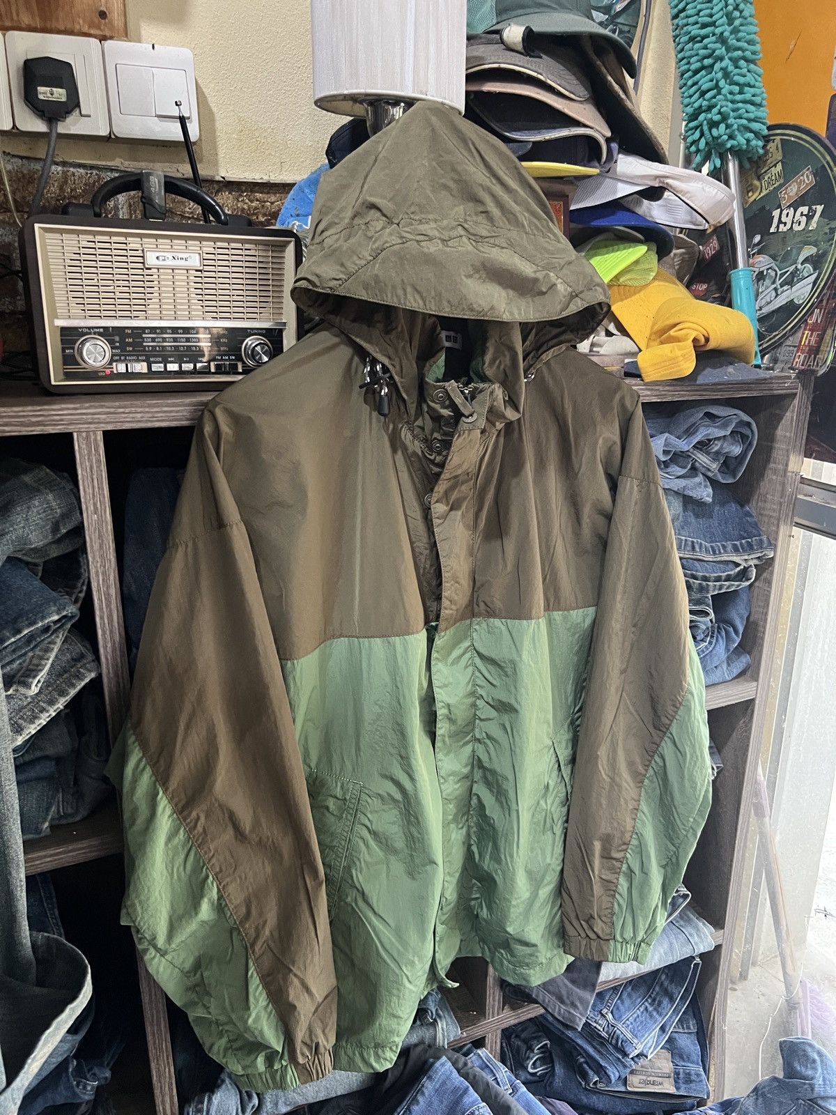 JW Anderson × Uniqlo 🔥J.W. Anderson x Uniqlo Two Tone Zipper Jacket Size US L / EU 52-54 / 3 - 4 Thumbnail