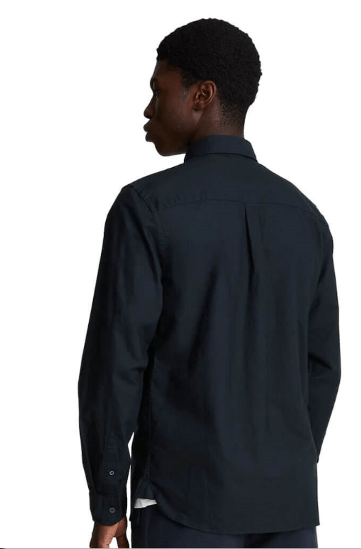 Lyle & Scott LYLE & SCOTT TONAL EAGLE PLAIN OXFORD SHIRT-M Size US M / EU 48-50 / 2 - 6 Thumbnail
