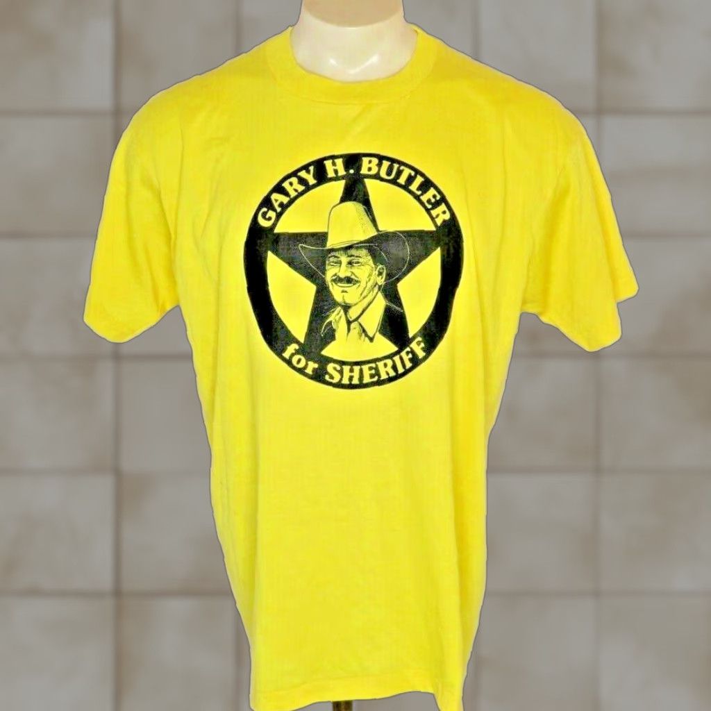 VINTAGE 90s Screen Stars Gary Butler Sheriff Police Screen