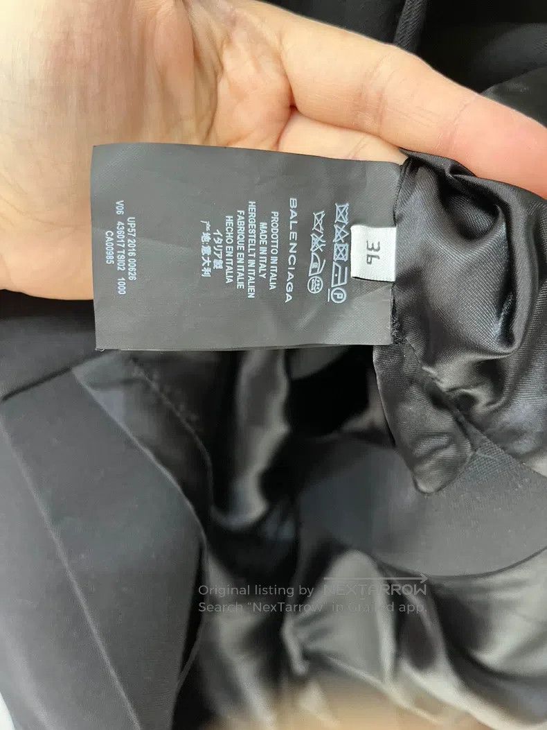 Balenciaga Balenciaga Blazer Vest Jacket Size XS / US 0-2 / IT 36-38 - 6 Thumbnail