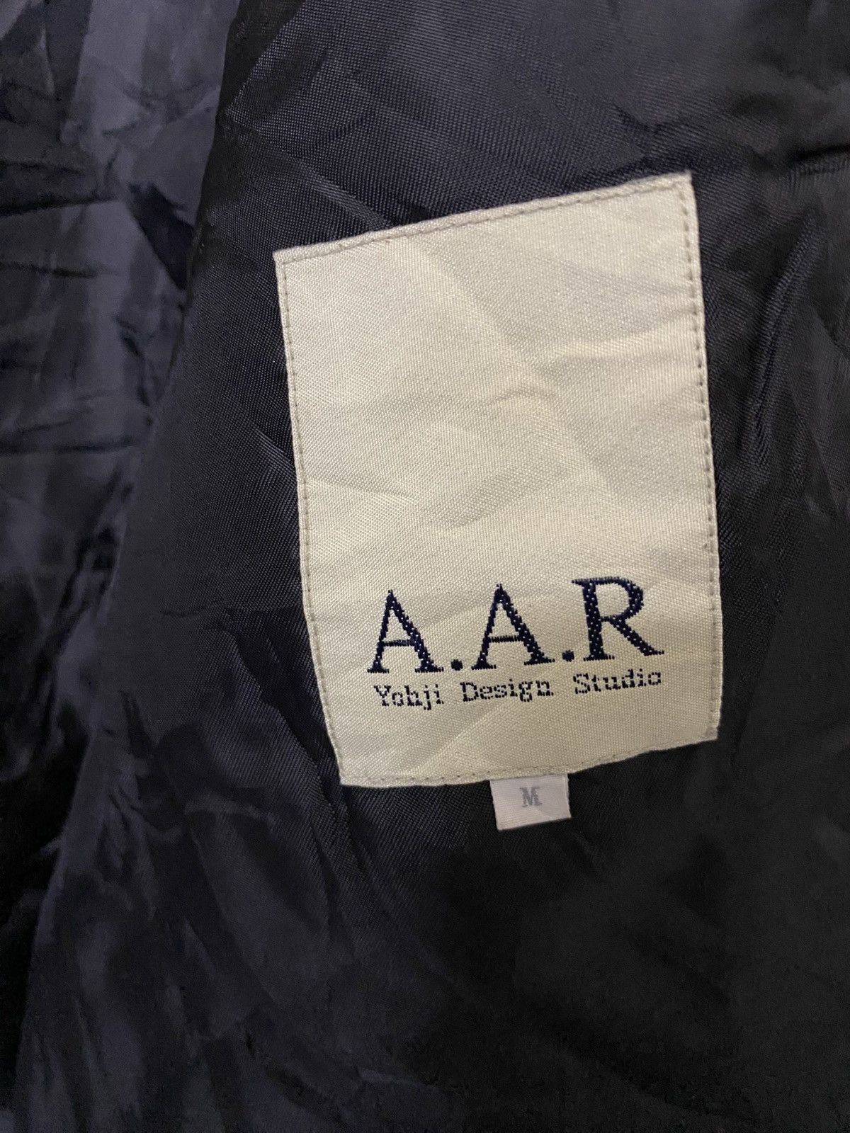 Yohji Yamamoto AAR Yohji Design Studio Sheepskin Leather Blazer Jacket Size US M / EU 48-50 / 2 - 8 Thumbnail