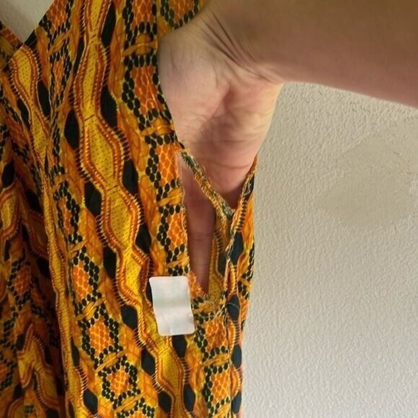 Other RTR KahindoKano Jumpsuit Orange/Mustard Wide Leg Sz XL Size 36" / US 14 / IT 50 - 7 Thumbnail