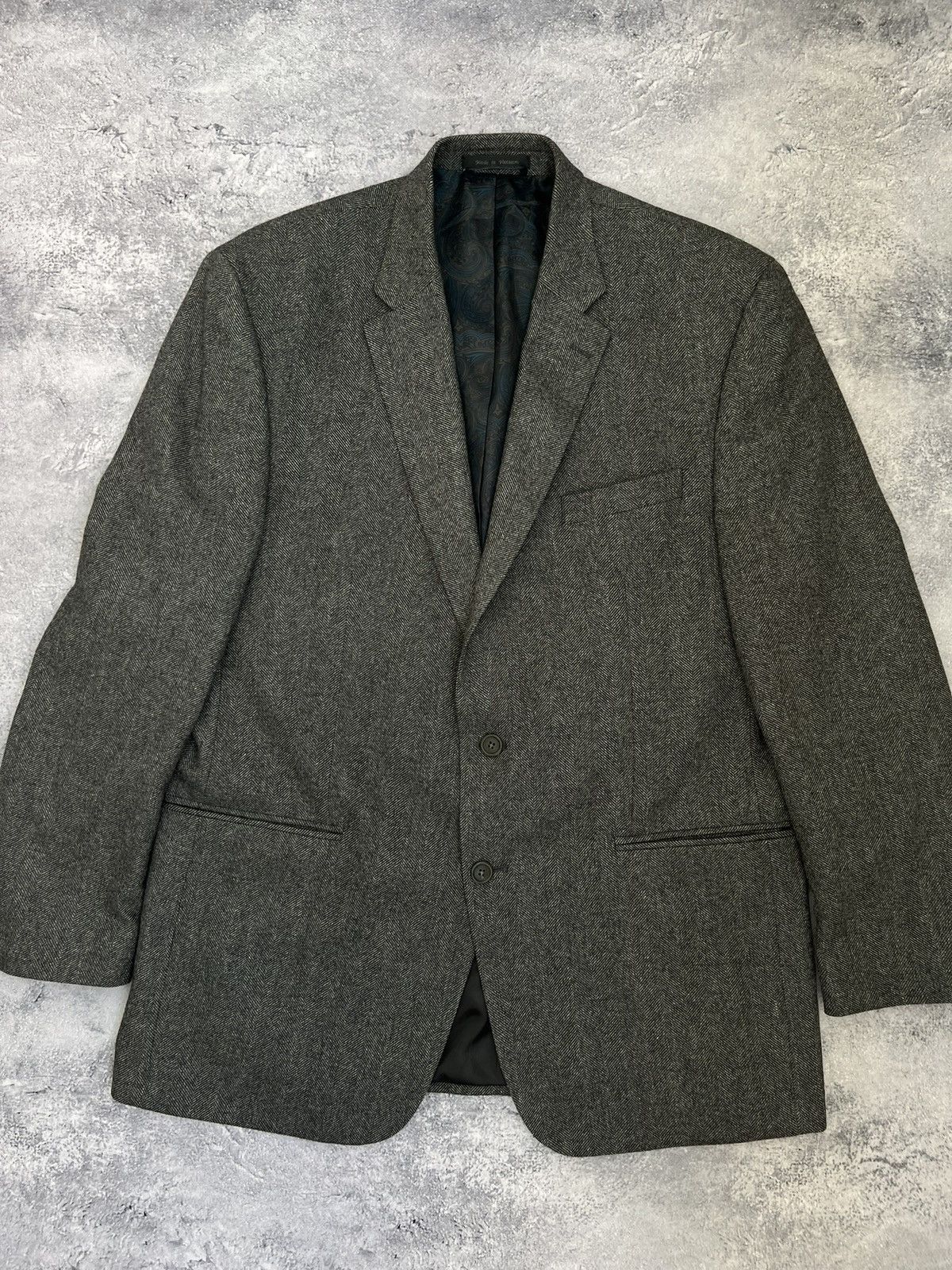 Polo Ralph Lauren Polo Ralph Lauren Blazer 100% Pure Wool Brown Sz 38R Italy Size 52L - 1 Thumbnail
