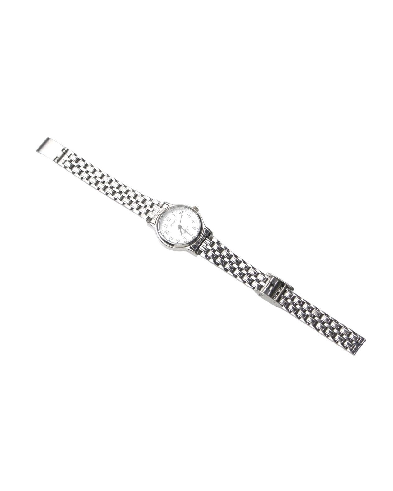 Seiko 2000S SEIKO SCRIPT SILVER WATCH – ARABIC DIAL & METAL BAND Size ONE SIZE - 3 Thumbnail