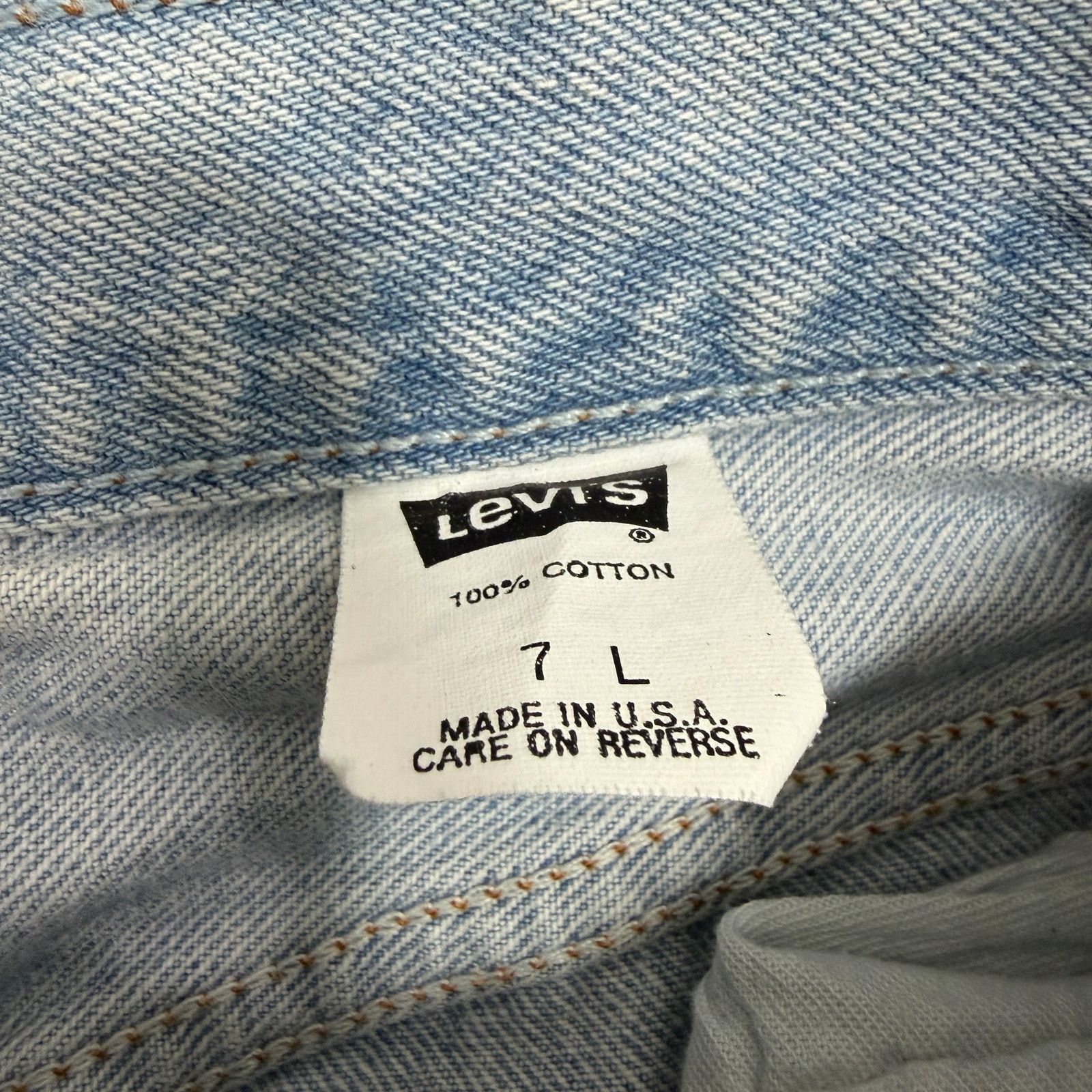 Levi's Vintage Levis 501xx Jeans Womens 7L (26x33) Blue USA Made Size 26" / US 2 / IT 38 - 4 Thumbnail