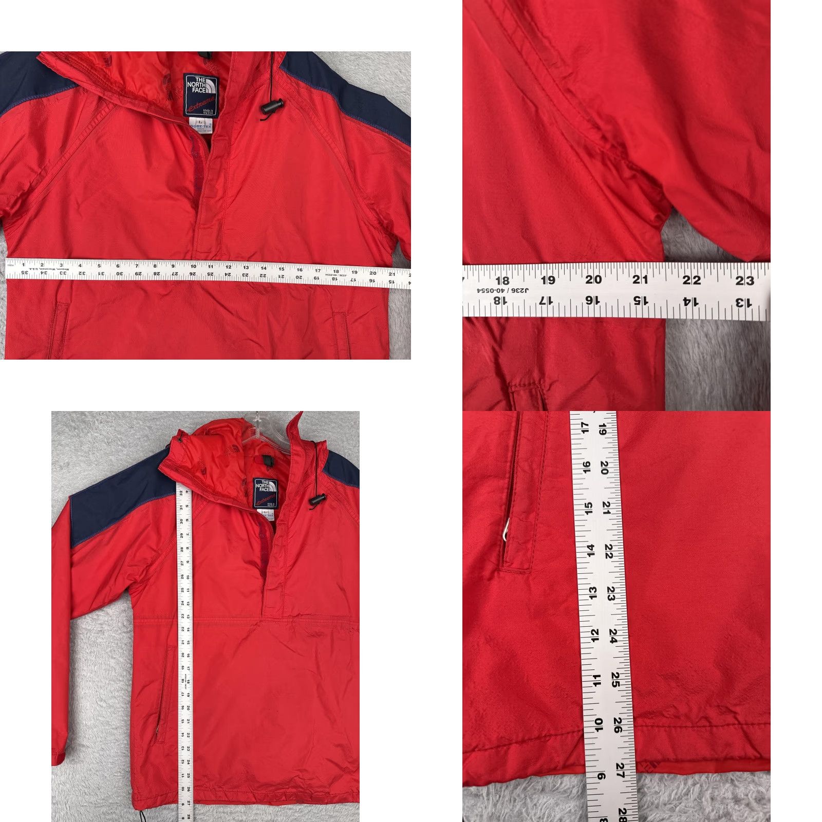 The North Face VINTAGE The North Face Jacket Mens Large Red Extreme GORE-TEX Anorak USA 90s Size US L / EU 52-54 / 3 - 8 Thumbnail