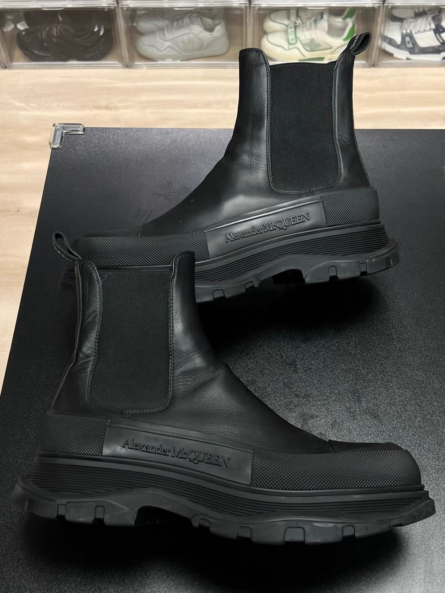 MCQ MCQ Alexander McQueen High Top Chelsea Boots K15 Size US 11 / EU 44 - 5 Thumbnail