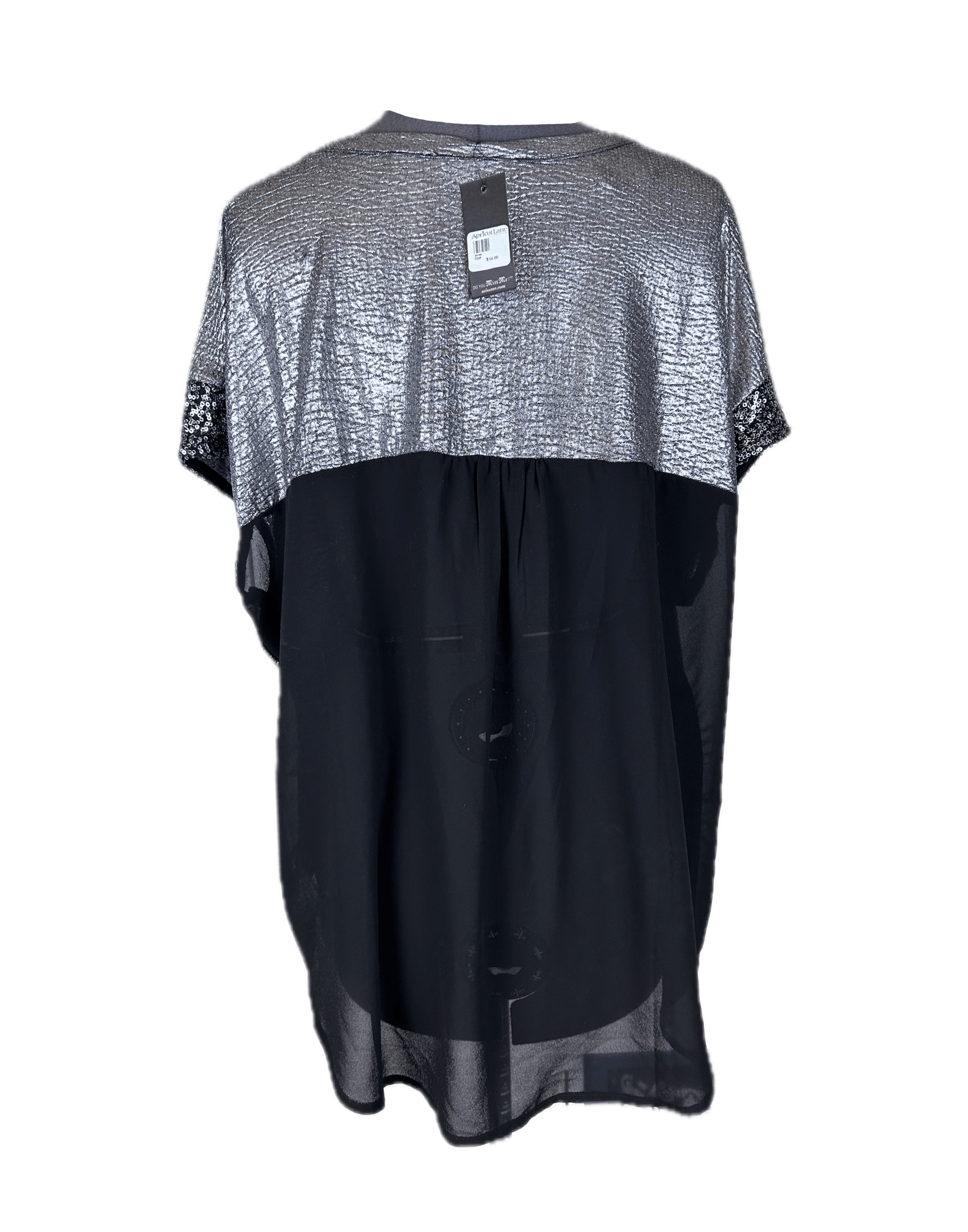 Miss Me NEW Miss Me Metallic Top Size L / US 10 / IT 46 - 4 Thumbnail