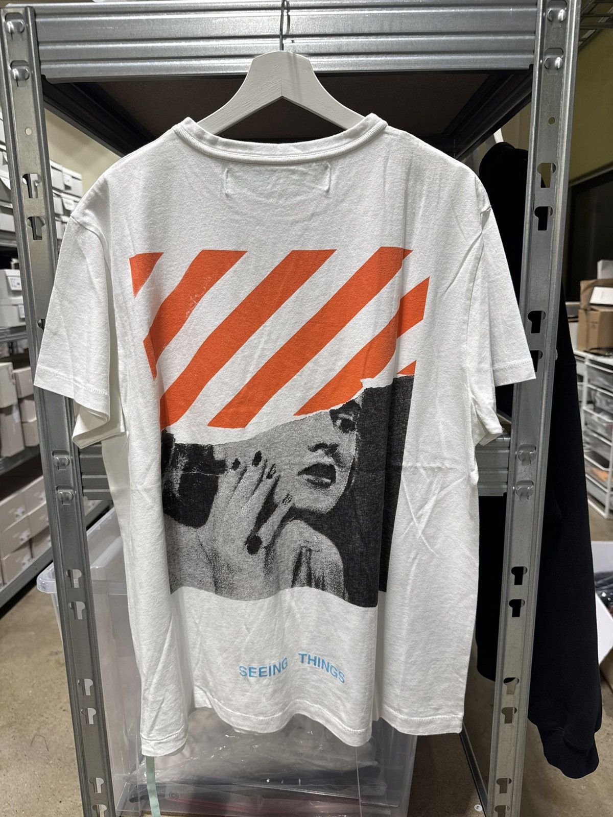 Off-White Off-White Diag T-Shirt NEW 500$ Size US S / EU 44-46 / 1 - 1 Thumbnail