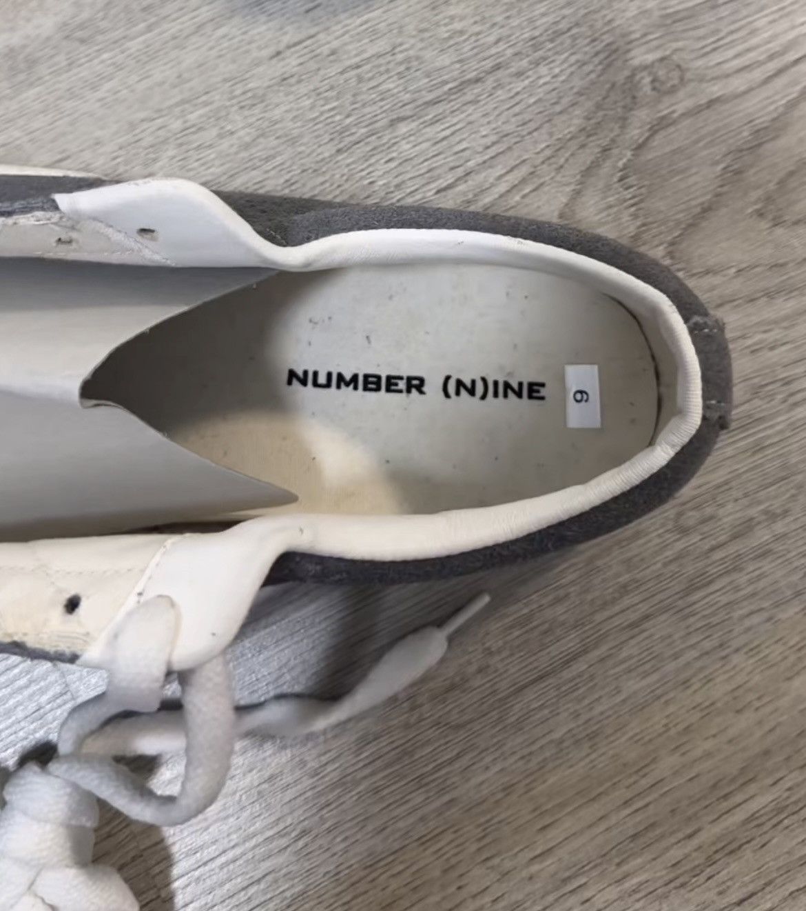 Converse × Number (N)ine Number (N)ine SS01 One Skull Converse Deadstock Sz 6 Size US 6 / EU 39 - 4 Thumbnail