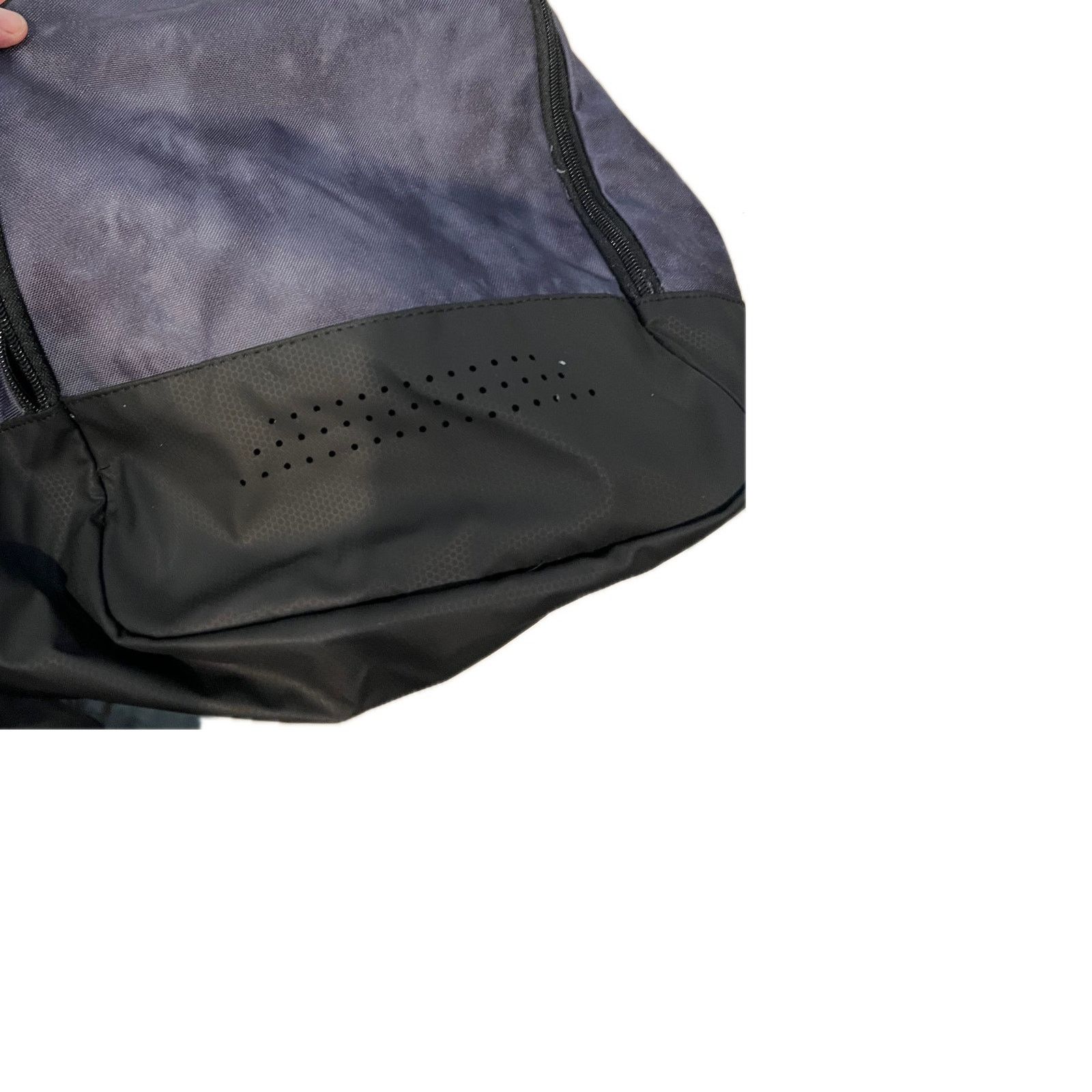 Adidas Adidas Defender Medium 20"x12"x12" Gray Green Duffel Gym Bag Size ONE SIZE - 6 Thumbnail