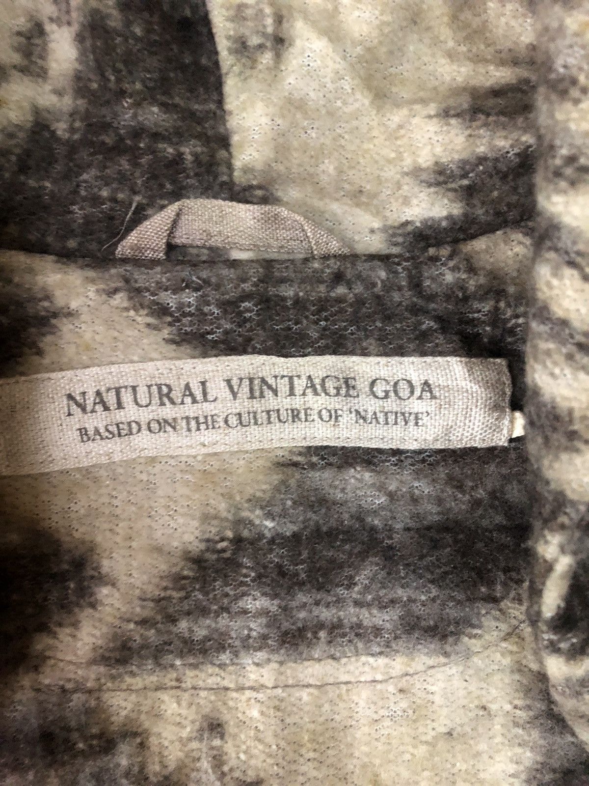 Japanese Brand Goa Native Navajo Kapital Inspired Button Less Hooded Jacket Size US M / EU 48-50 / 2 - 3 Thumbnail