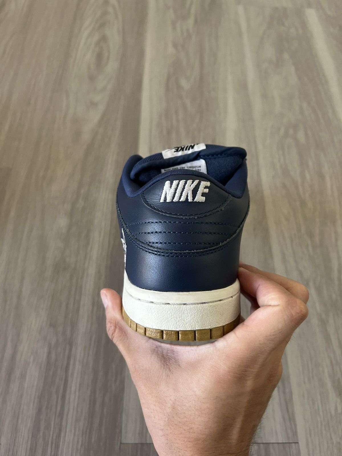 Nike × Supreme Supreme X Nike Dunk Low SB Metallic Gold Size 8.5 Size US 8.5 / EU 41-42 - 15 Thumbnail